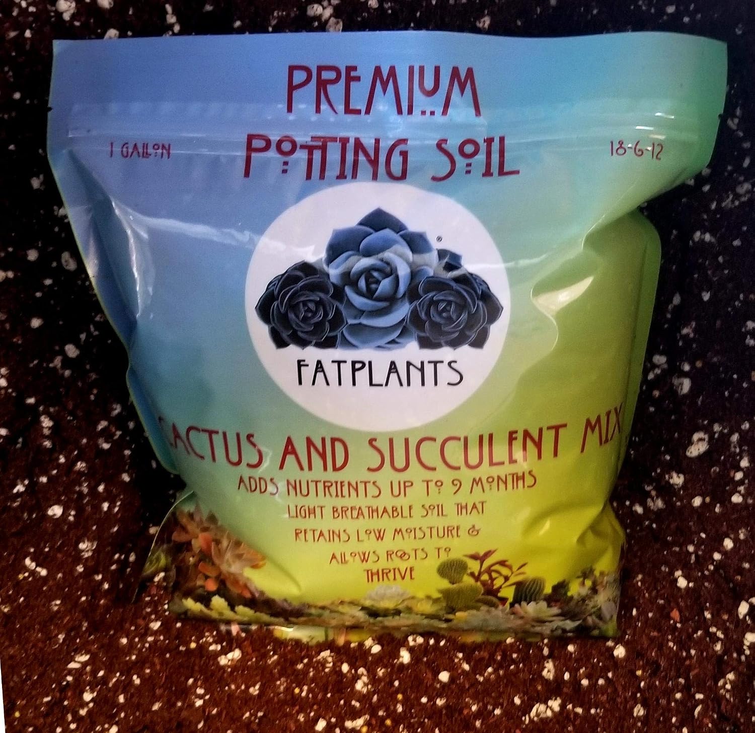 Premium Cacti and Succulent Potting Mix Soil - for Cactus Palm Tree Citrus Plant Grown in Gardening Containers