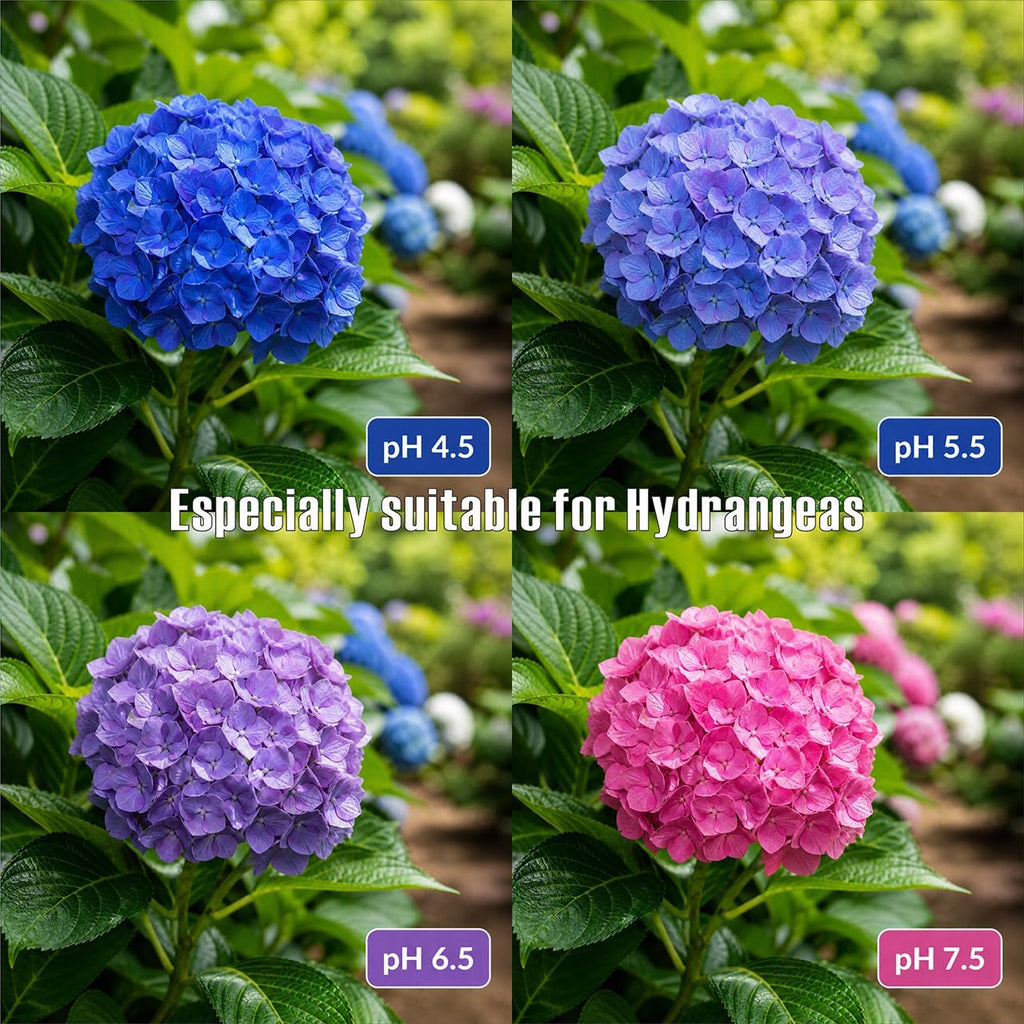 Soil pH Test Kit, 4.0-8.0, 0.25 Increments, Quad-Pad, 120 Count | Hydrangea color care, Garden soil, Herb Vegetables