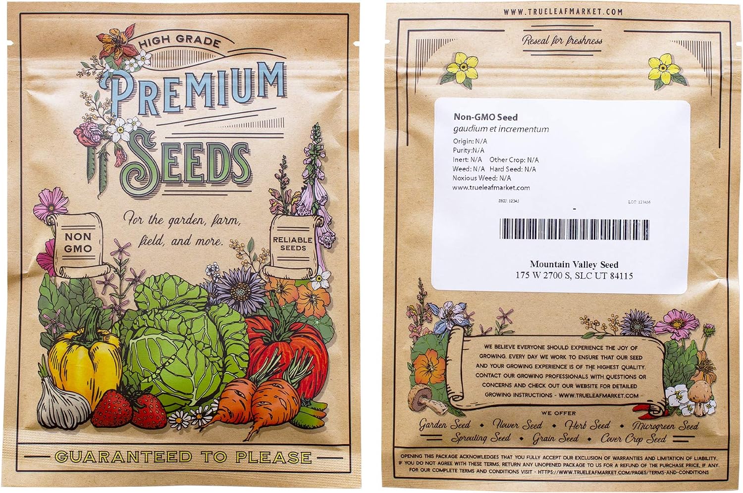 Mountain Valley Seed Co Green Mustard Microgreens Seeds - 5 Lb Bulk | 960,000 Seeds - Grow Non-GMO Micro Mustard Herb