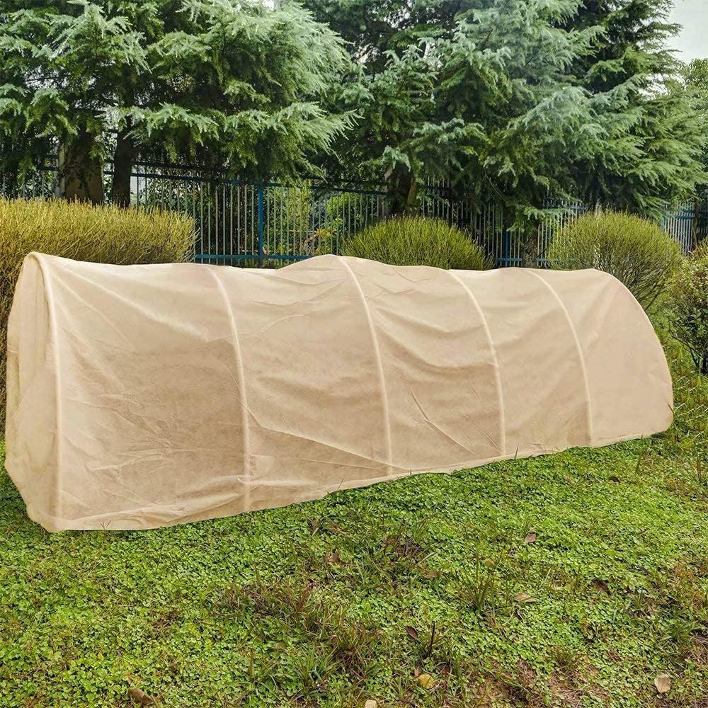 Agfabric Plant Covers Freeze Protection Floating Row Covers 10'x100' 0.9oz Plant Covers Freeze Sun Protection,Frost