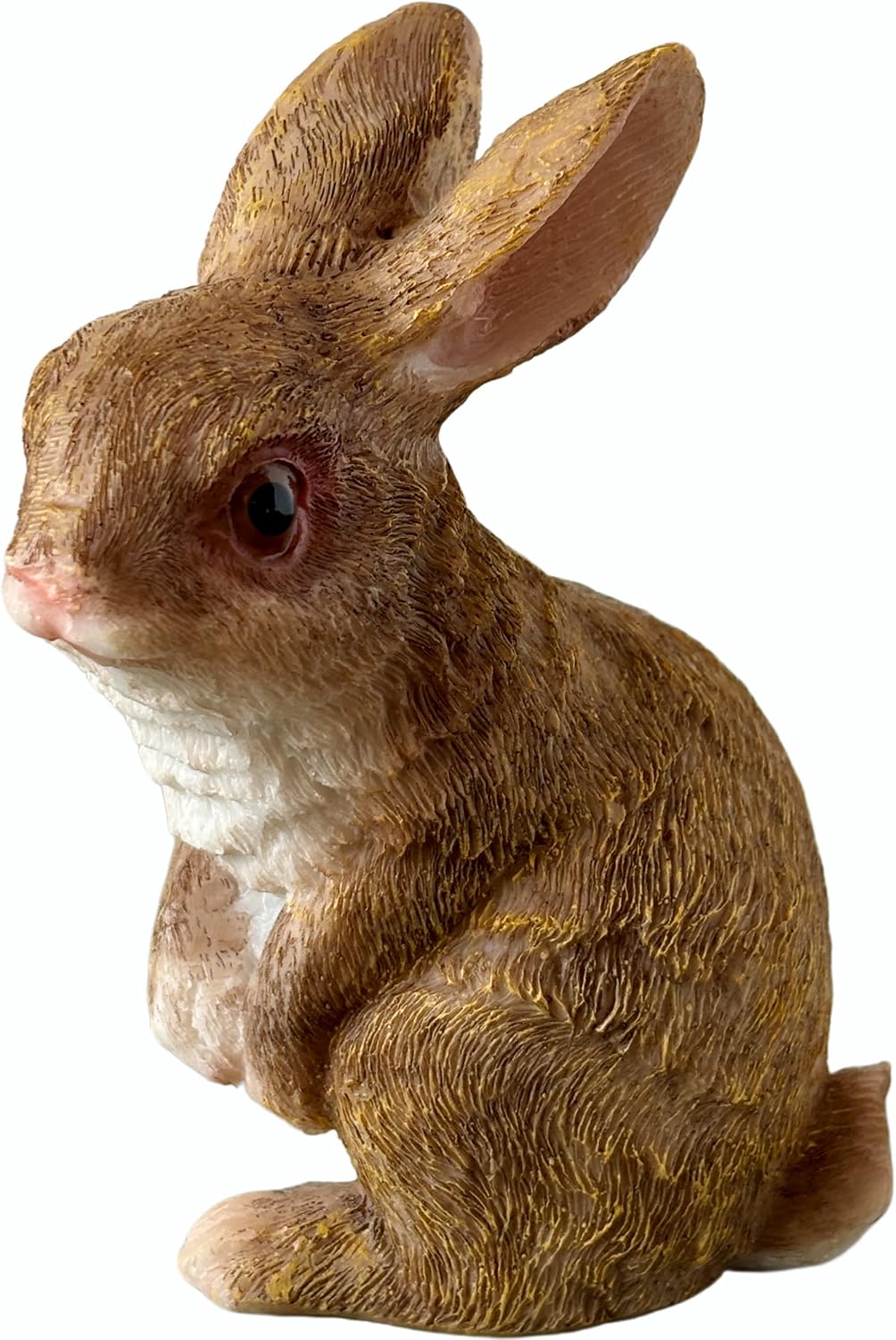 Set of 3 Resin Bunnies Home Decor Rabbit Statues | Yard Decorations, Outdoor, Garden, Shelf, Plant Pot Ornaments