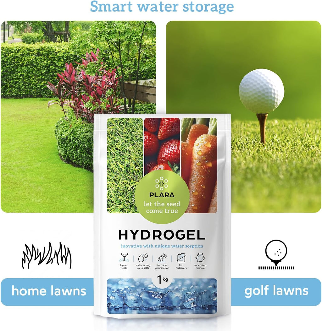 Water Storing Crystals for Plants 30oz Soil Moisture Retention Gel | Slow-release Hydrogel, Retention Granules
