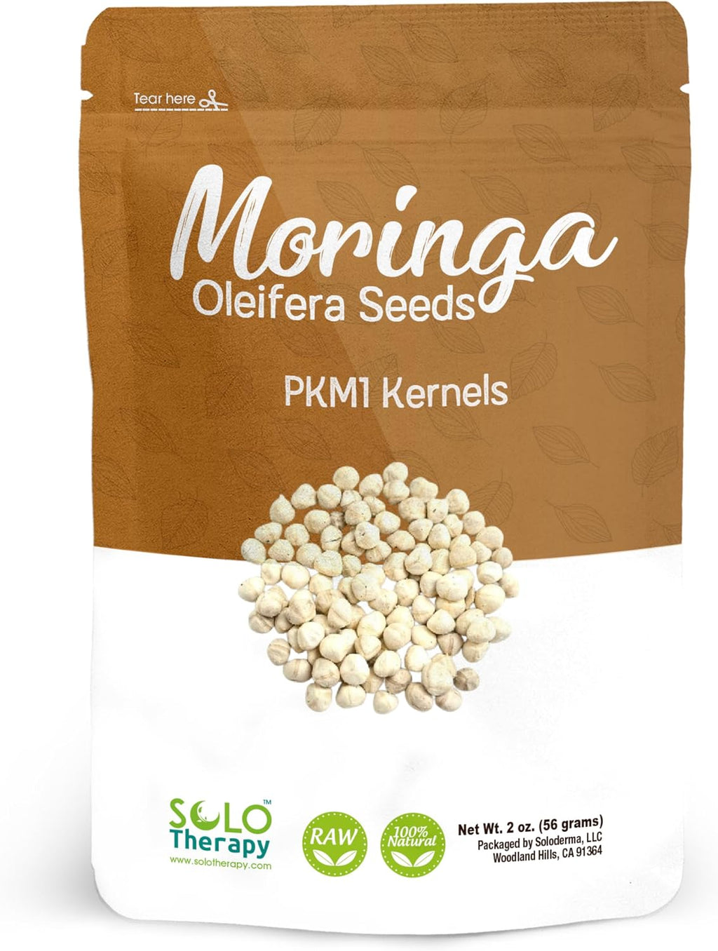 Moringa Seeds Variety Pack, Moringa Seeds Kernels, Moringa Seeds Wingless, Moringa Seeds - PKM1-3 Packs of 2 oz Each