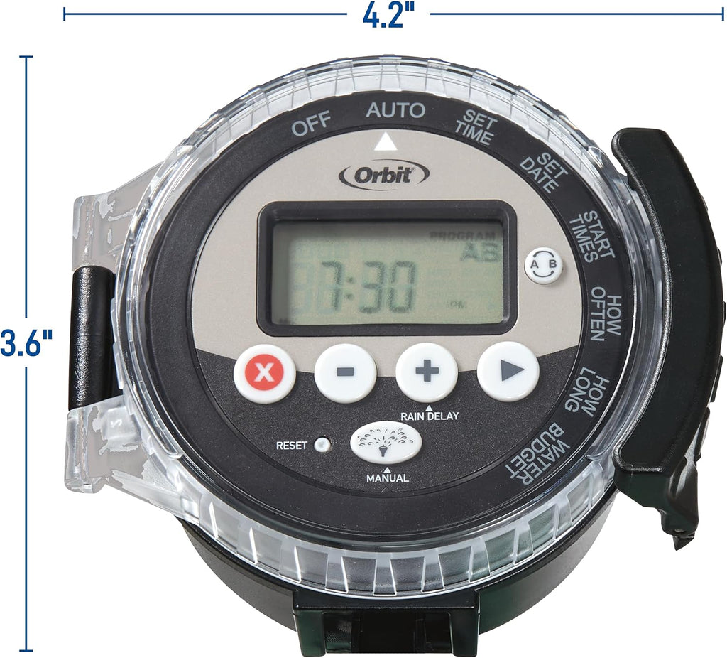 Orbit 57865 Outdoor Battery-Powered Water Sprinkler Controller