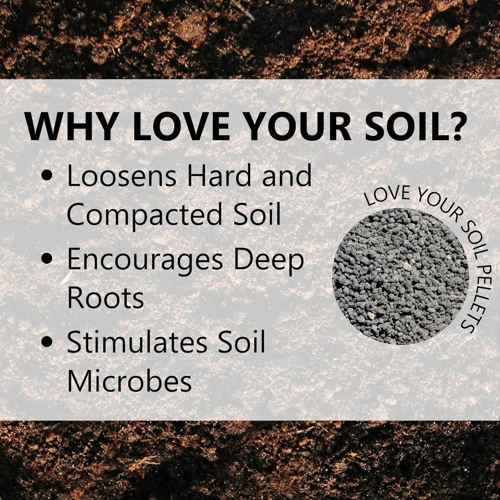 Jonathan Green (12191) Love Your Soil, Soil Food for Lawns in Hard Soils - Soil Amendment for Grass & Vegetable Gardens