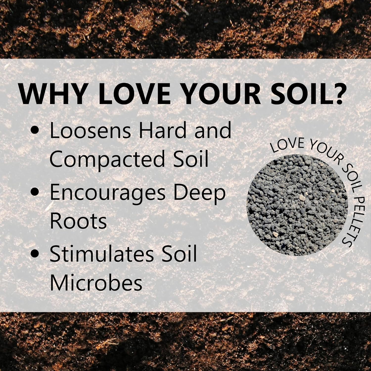 Jonathan Green (12191) Love Your Soil, Soil Food for Lawns in Hard Soils - Soil Amendment for Grass & Vegetable Gardens