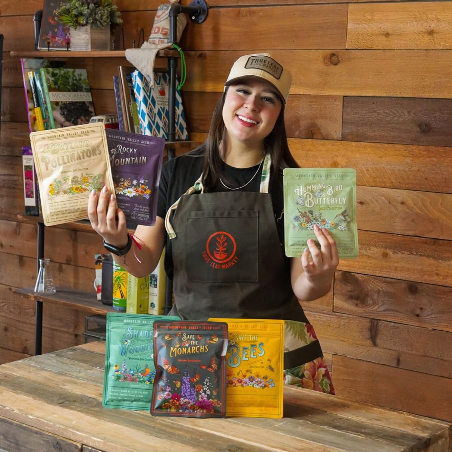 Mountain Valley Seed Co Wildflower Seeds Collection - 500,000+ Bulk Seeds | 6 Wildflower Mixes Including Hummingbird