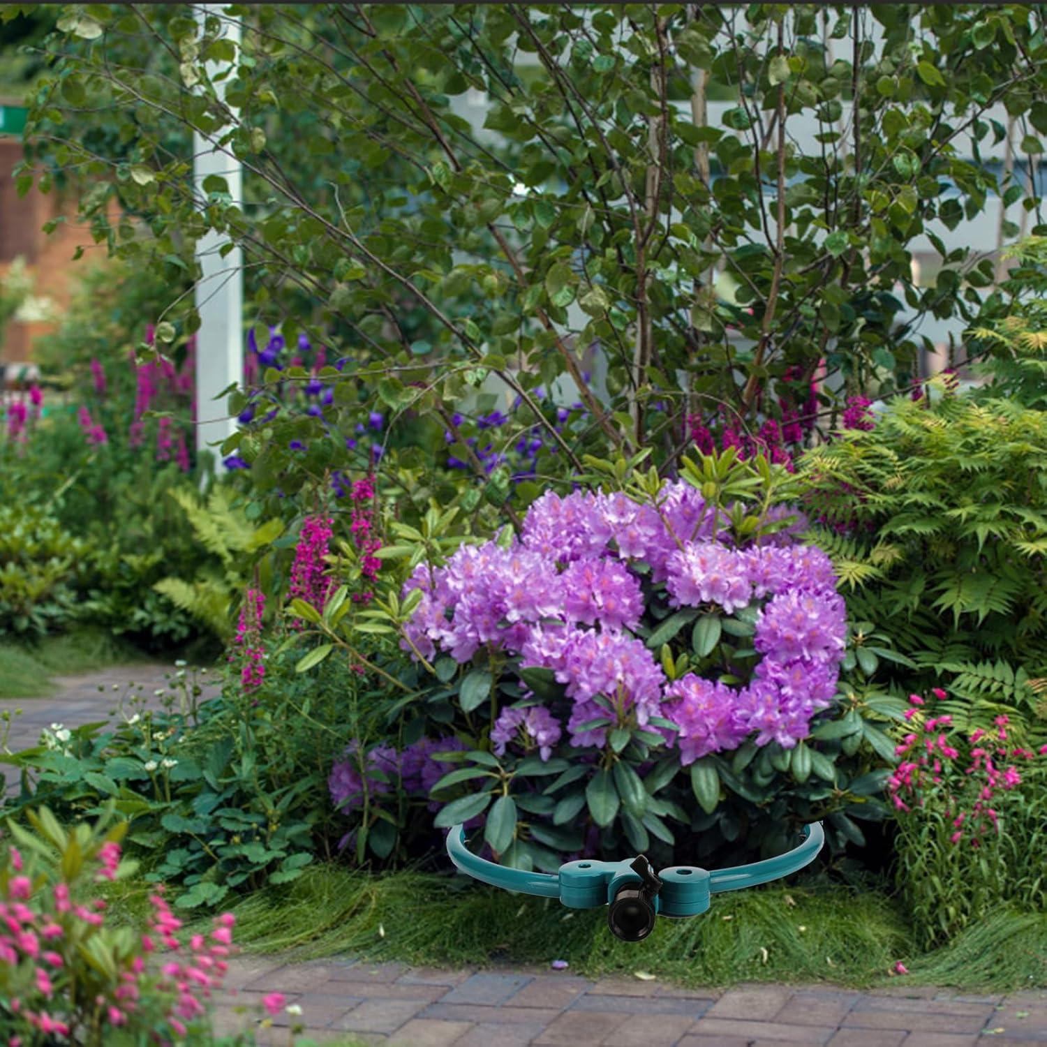 360° Tree Water System Tree Watering Ring Garden Irrigation System 2PCS | Flower Sprinkler Watering Circle for New Tree