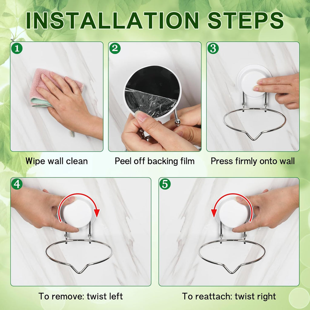 3 Pcs Window Propagation Stations Plastic Wall Hanging Planter with Suction Cup Holder Window Mounted Plant for