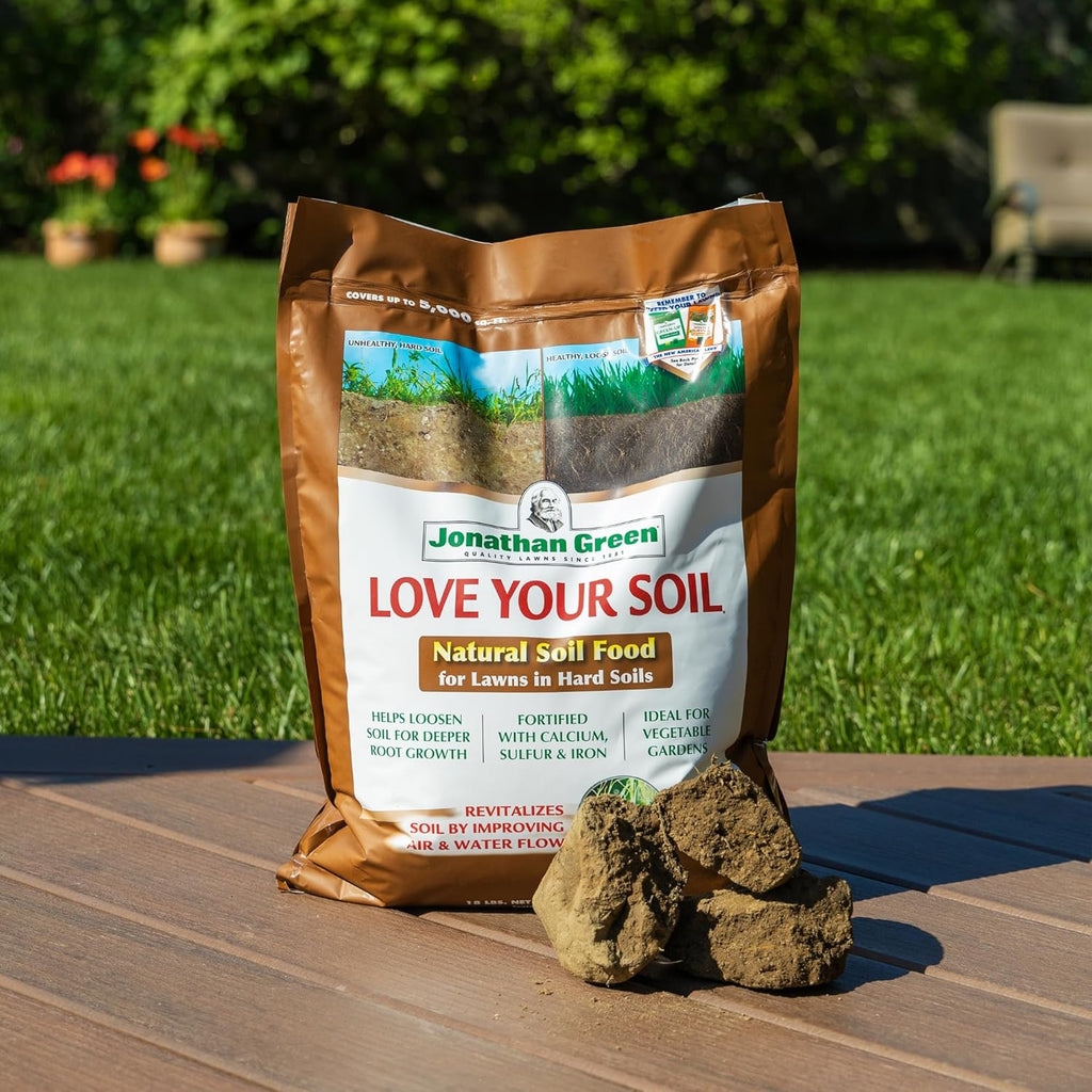 Jonathan Green (12191) Love Your Soil, Soil Food for Lawns in Hard Soils - Soil Amendment for Grass & Vegetable Gardens