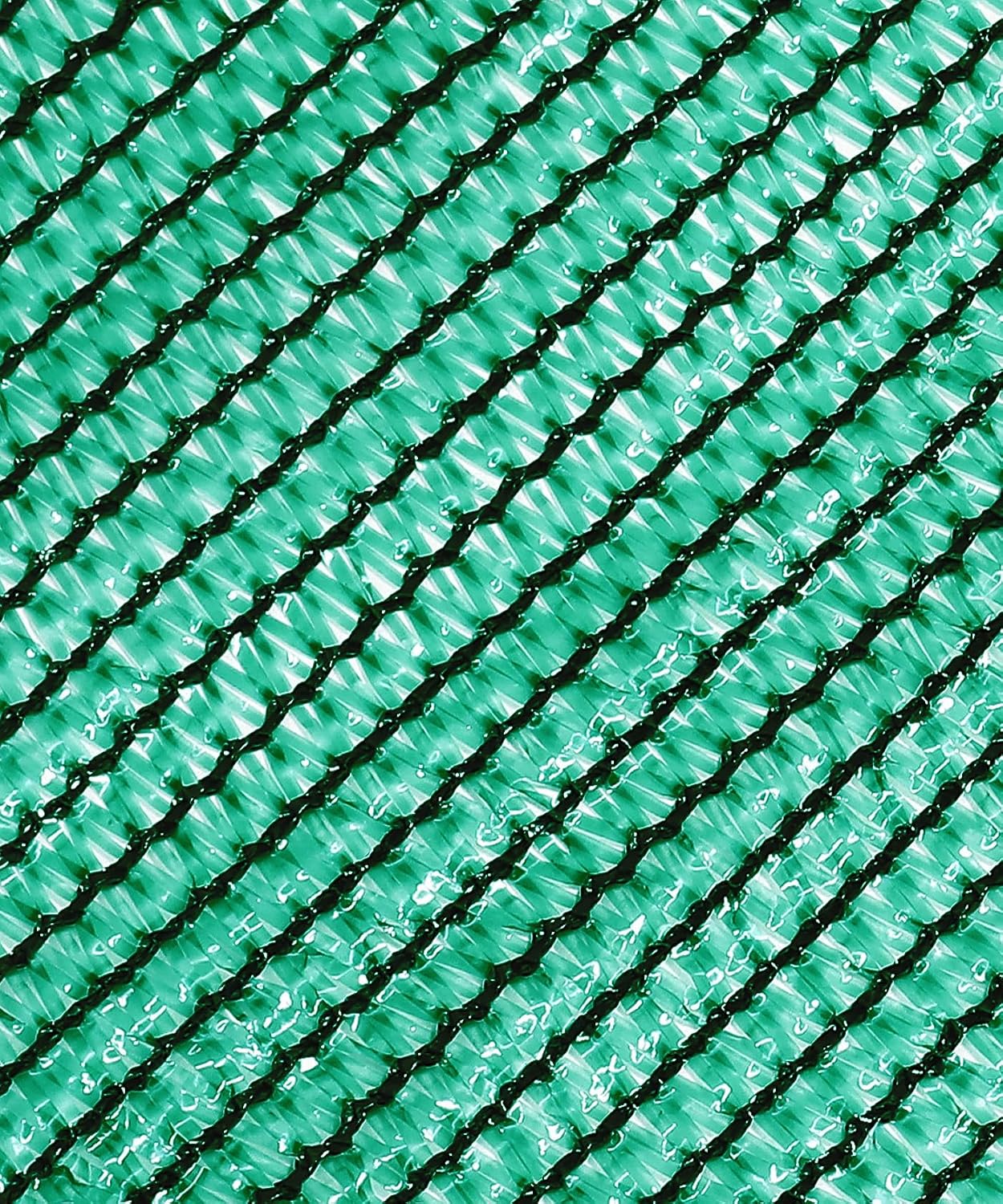 70% Green Shade Cloth with Grommets, 12 FT X 10 FT UV Blocking Mesh Tarp | Heavy Duty Shade Cover for Garden,Patio