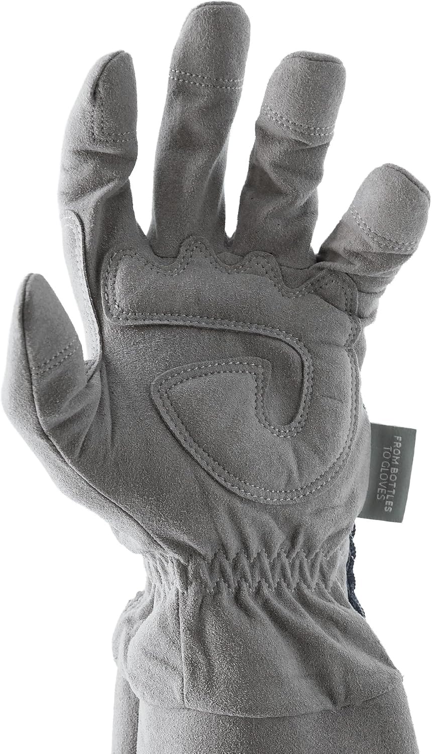 Watson Gloves #307 Game of Thorns Ladies Gauntlet Gardening Gloves made with Recycled WasteNot™ Polyester (L (Pack of