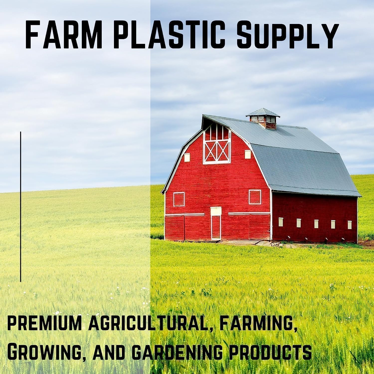 Farm Plastic Supply - Erosion Control Edging Roll - 1' x 112.5' - Green Erosion Control Blanket Landscape Roll, Erosion