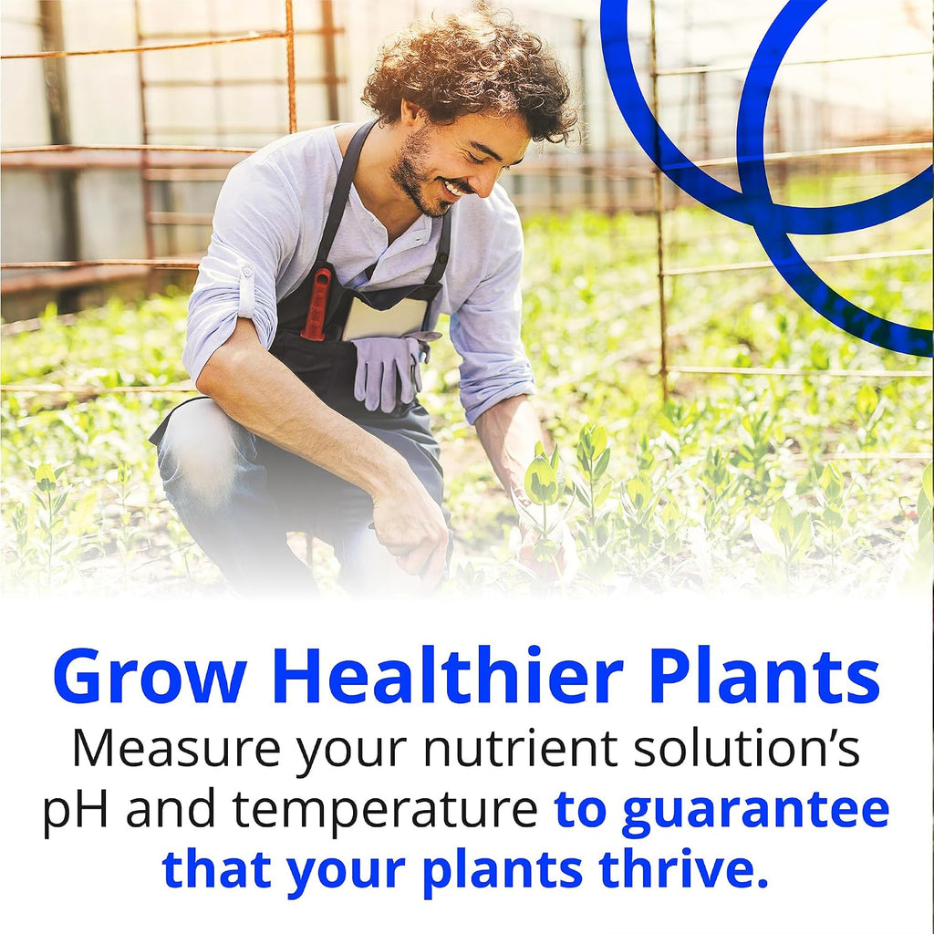 Bluelab pH Pen Meter and Probe Care Kit pH for Optimal Plant Health | With Calibration Supplies, Storage Solution and
