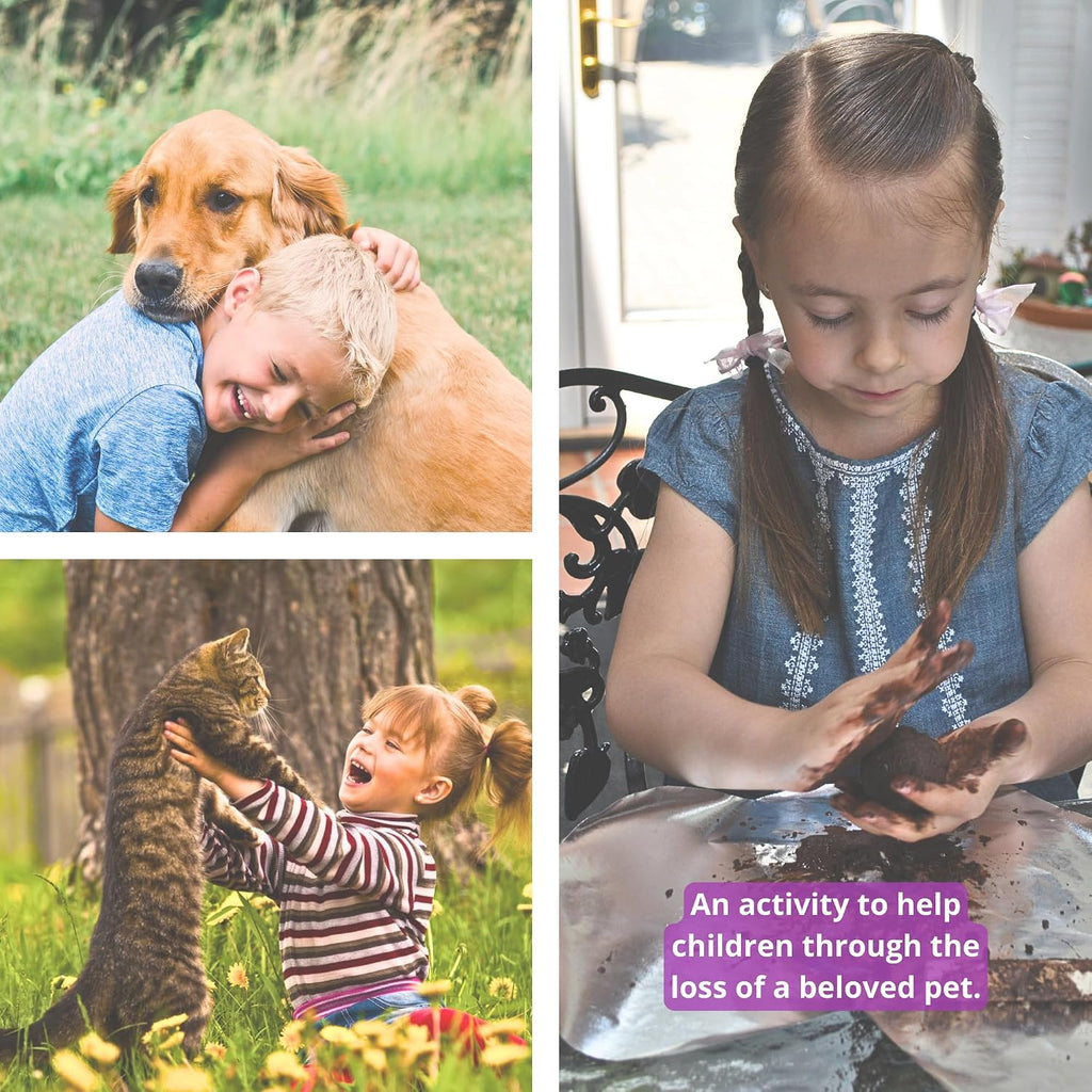 Pet Perennials Dog Memorial Wildflower Garden DIY Kit Creates Seed Wafers Dog Sympathy Card Included
