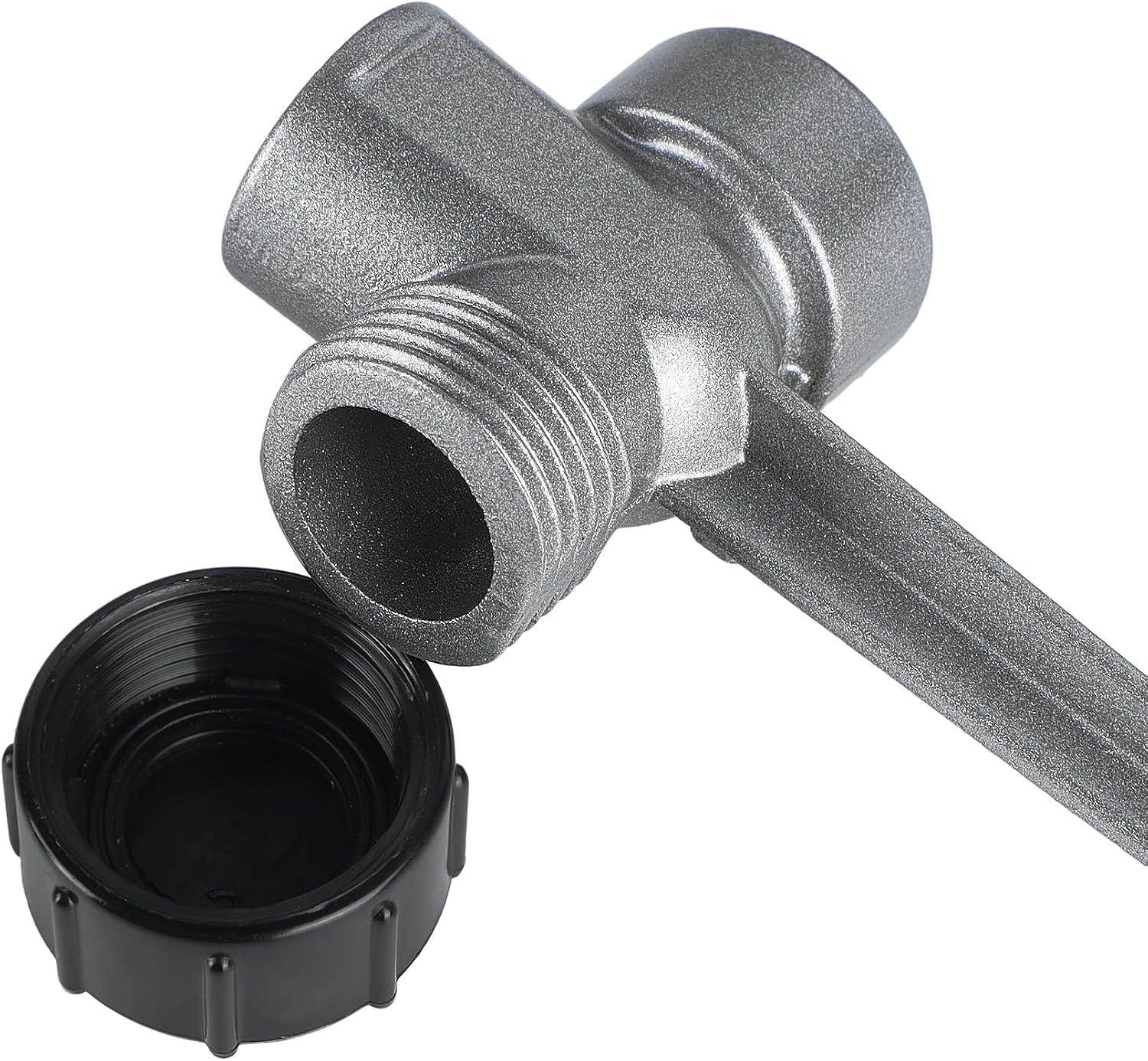 Triumpeek 2 Packs Impact Sprinkler, Brass Head, Aluminum Alloy Stand | On Spike Base, Heavy Duty, Adjustable 360