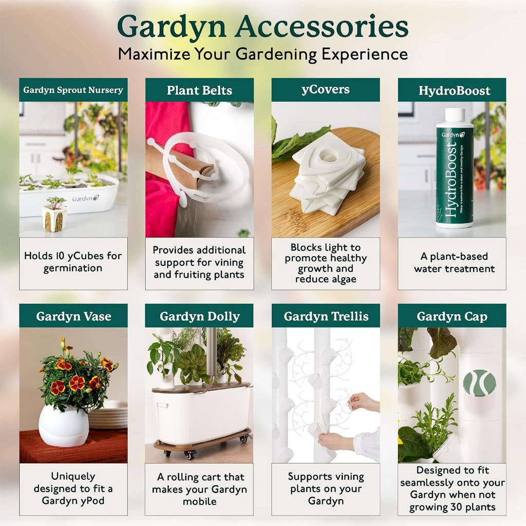 Gardyn Indoor Garden Nursery - Seed Starter Germination Kit | Hydroponic growing system tray, works with Gardyn Home