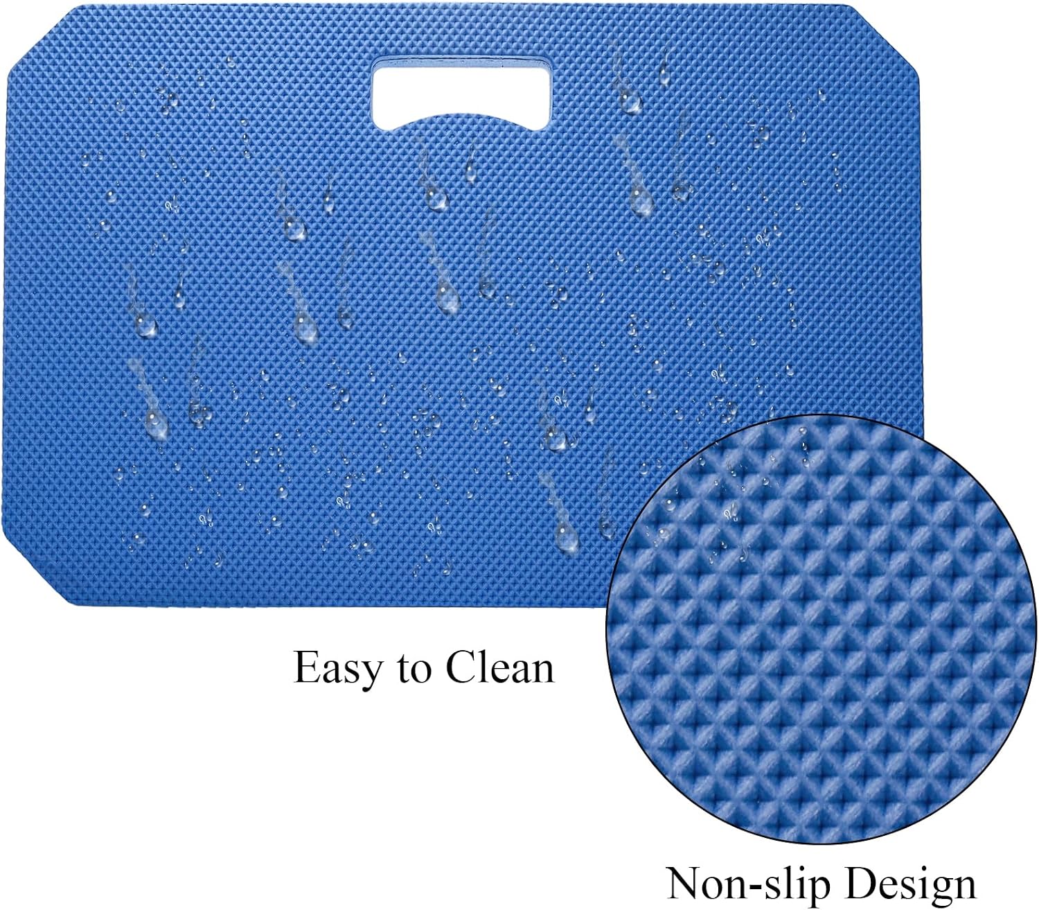 Hacaroa Set of 3 Extra Thick Kneeling Pad, High Density Foam Garden Kneeler, Comfortable Knee Pad Cushion for Work