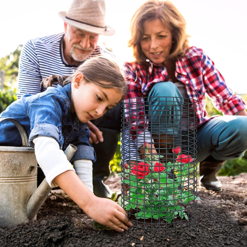 10 Pcs 11.8"x 11.8"/11.8"x 19.6" Available Chicken Wire Cloches for Plants, Plant Protector from Animal, Garden Covers