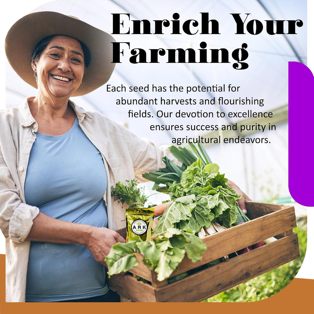 Ark Seed Kits-Organic 30 Heirloom Varieties, Over 10,000 Non-GMO Seeds Including Zucchini, Watermelon, Bell Pepper &