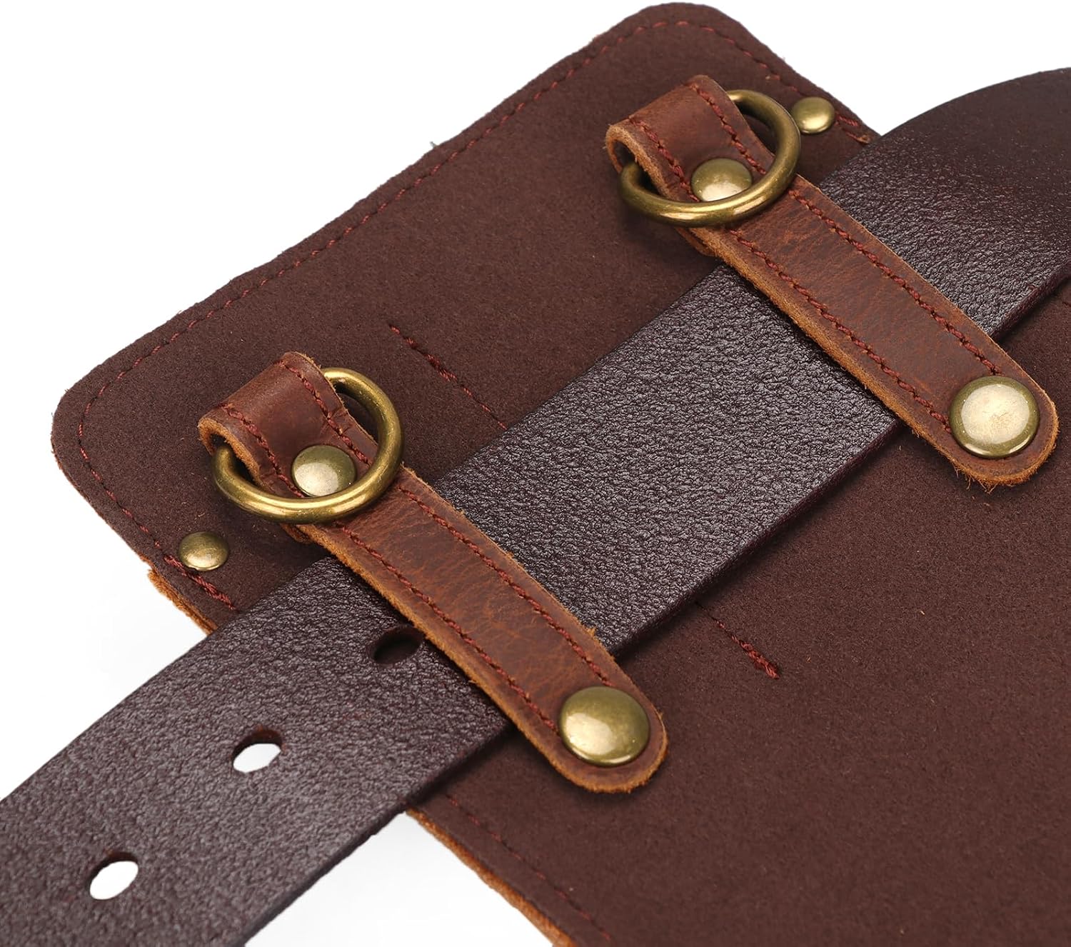 Tourbon Leather Florist Tool Waist Pouch Belt Garden Shoulder Crossbody Tools Bag Gardening Pruning Shears Holder
