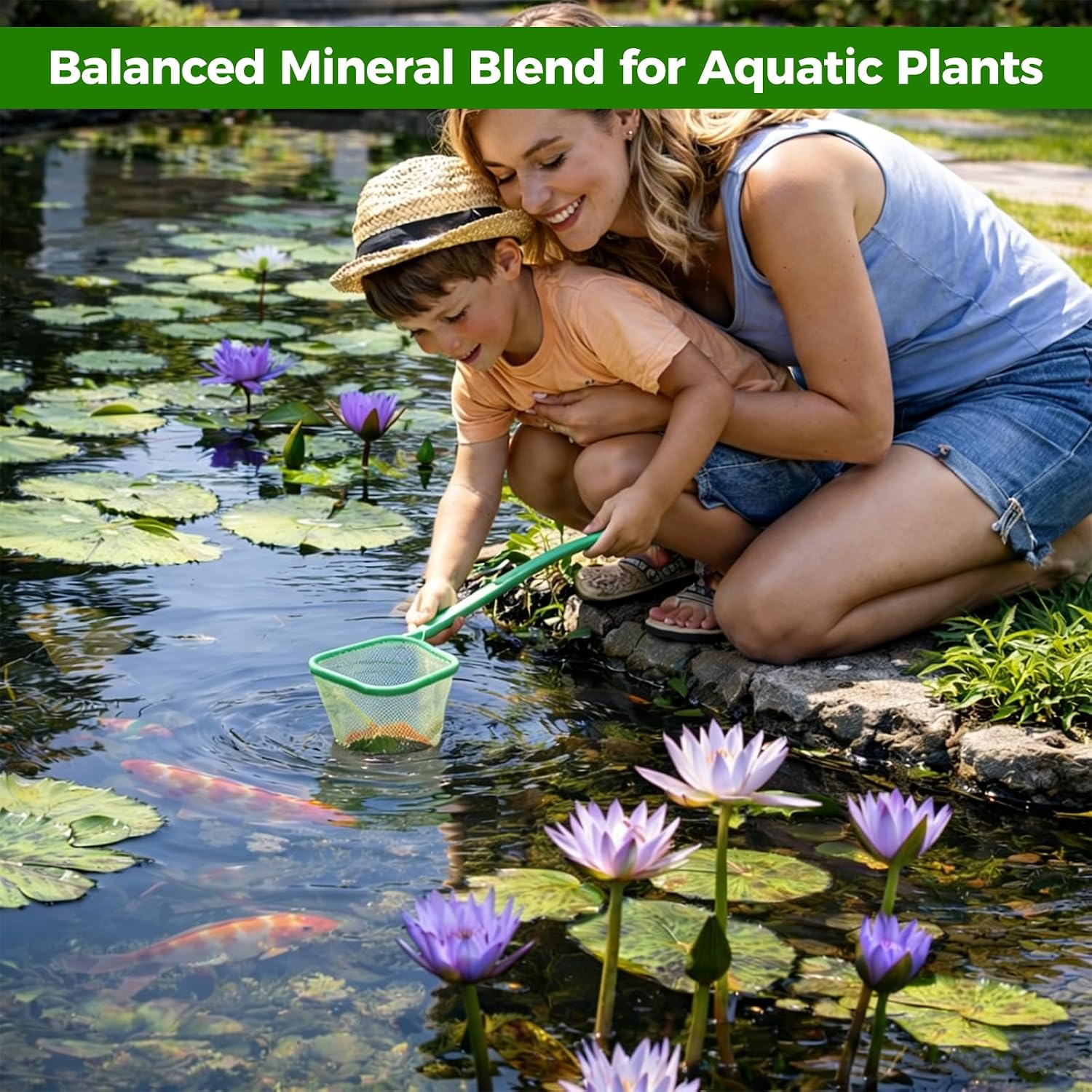 Aquatic Plant Soil for Water Lily & Lotus – Clay-Based, Nutrient-Rich | Pond Plant Growing Medium, Multi-Mineral Blend
