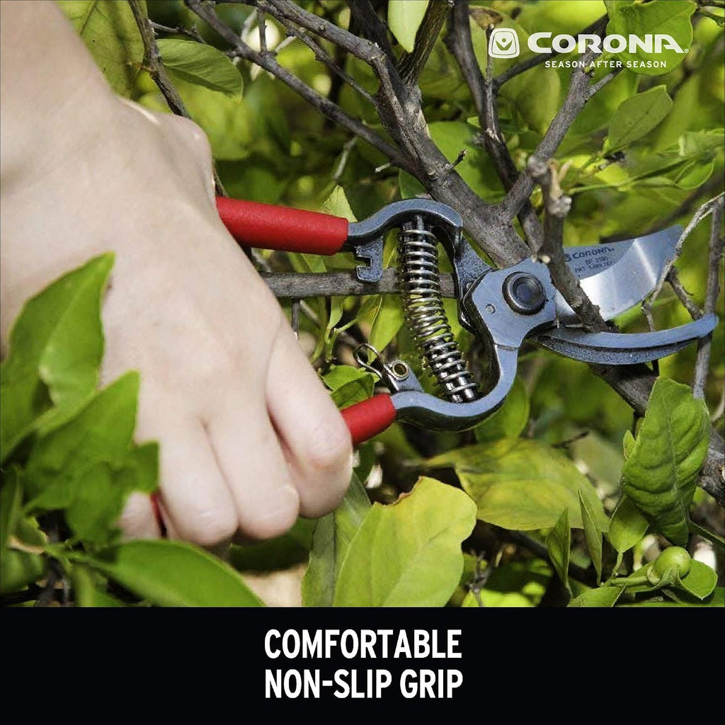 Corona BP 3180D Forged Classic Bypass Pruner with 1 Inch Cutting Capacity, 1", Red & NISAKU NJP650 The Original Hori