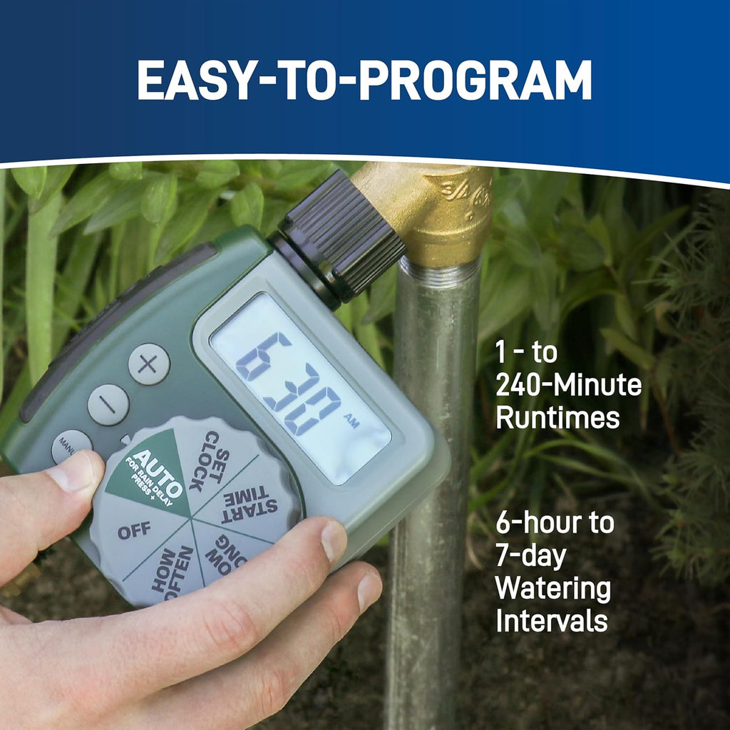 Orbit 91945 Tomato Garden Drip Irrigation Watering Kit w/Automatic Watering Timer
