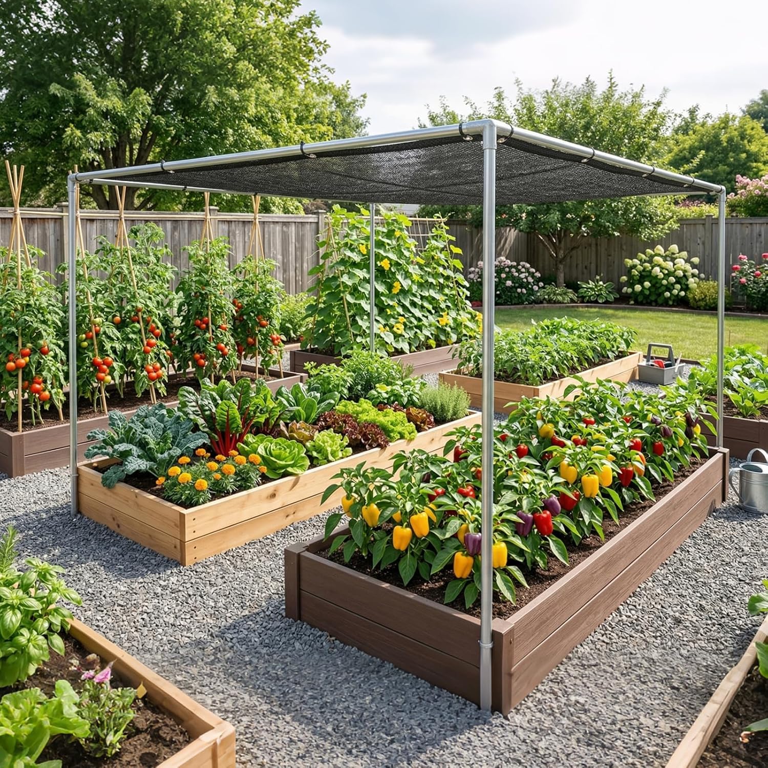 30% Shade Cloth for Plant, Black 8FT x 16FT Outdoor Shade Tarp, Shade Cover with Upgrade Grommets and Zip Ties, Netting