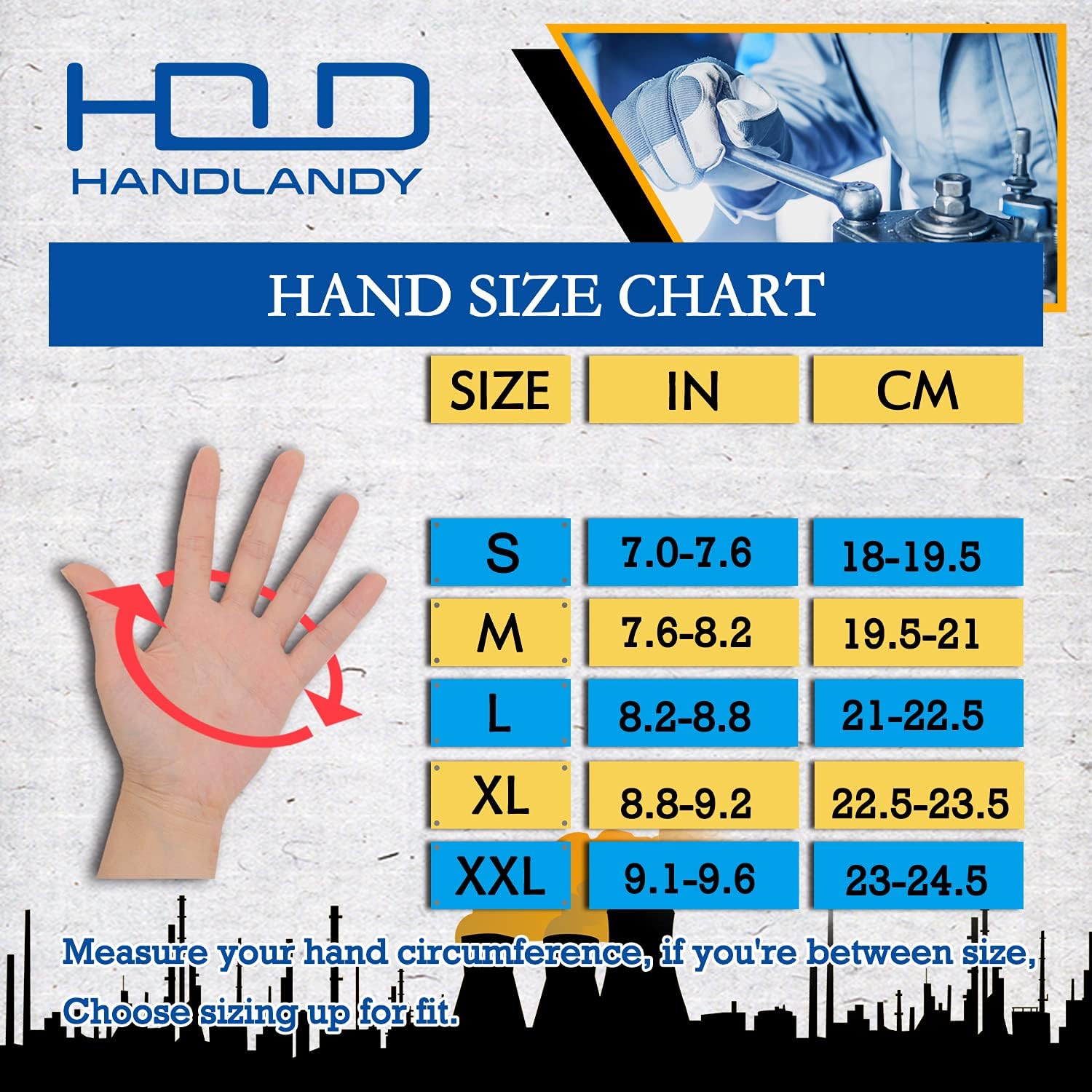 HANDLANDY Leather Gardening Gloves, Leather Work Gloves for Men Women | Durable Utility Men Women Garden Yard Working