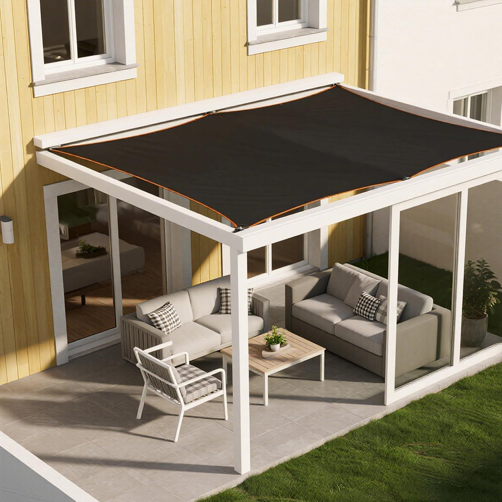 winemana 10x20FT Shade Cloth for Garden Mesh Tarp Pergola Sun Shade | 70% UV Resistant,for Greenhouse Vegetables Plants