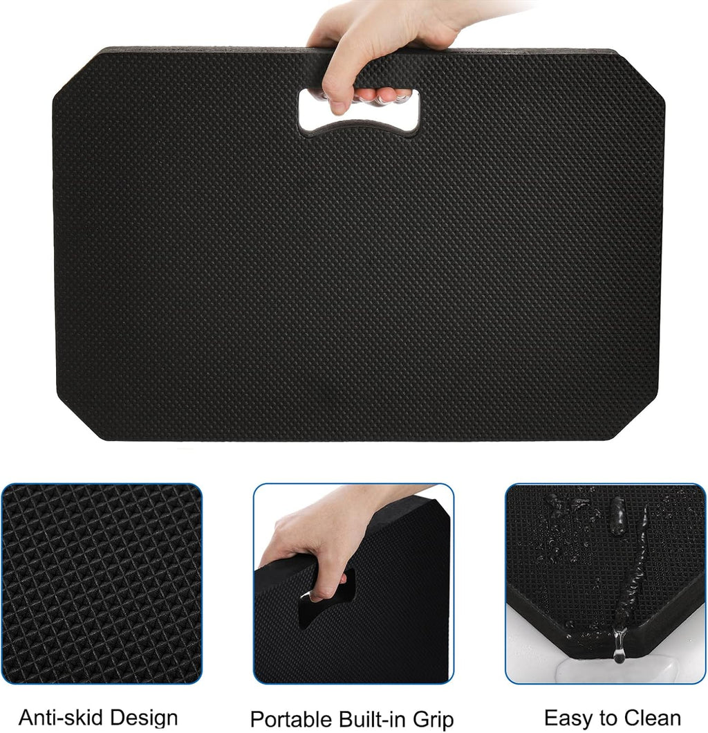 Hacaroa 3 Pack Extra Thick Kneeling Pad, EVA Foam Garden Kneeler Comfortable Knee Pad Cushion for Work, Gardening, Baby
