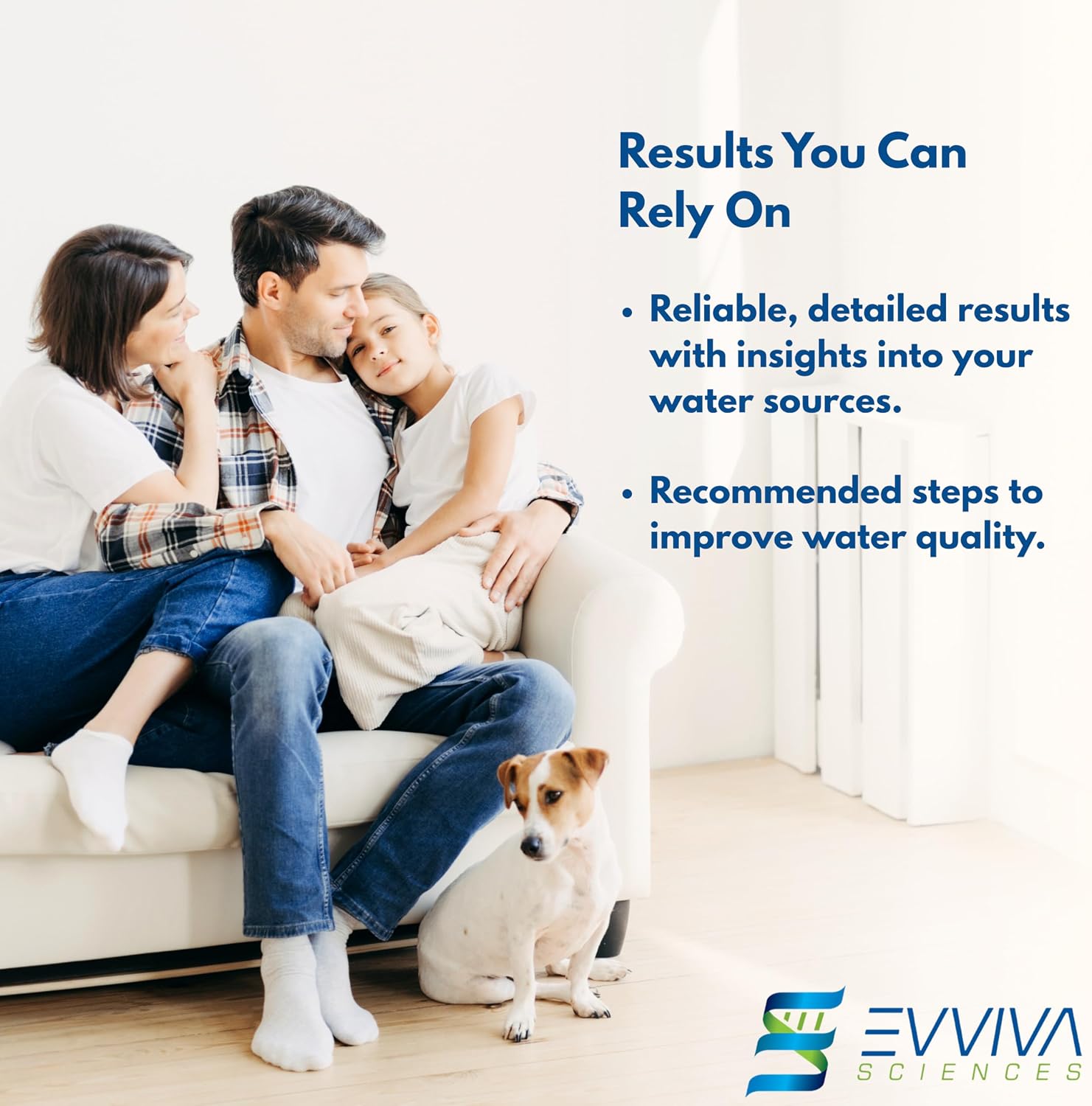 Evviva Sciences Water Bacteria Test Kit – 10 Tests for Total Bacteria, coliforms & E. coli. Lab-Ready agar Plates for