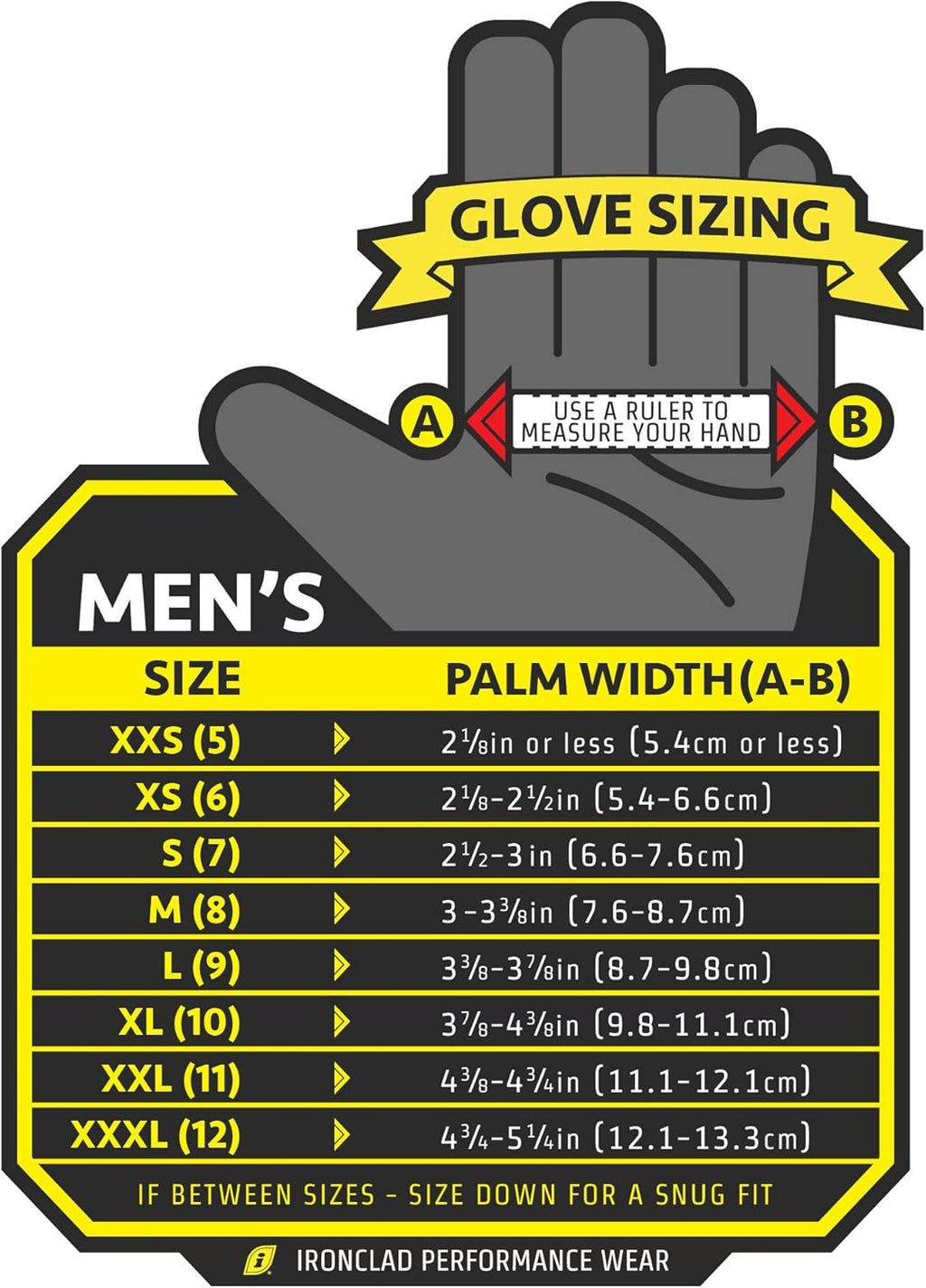 Ironclad Workhorse Leather Work Gloves, Suggested Uses For Landscaping, Ranch Work, Diy Projects, Sized XS, S, M, L