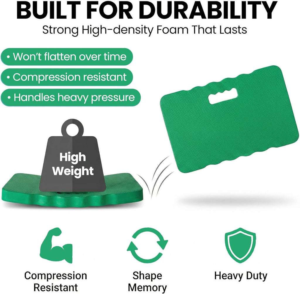 Extra Thick Foam Kneeling Pad for Gardening and Exercise Soft Comfortable Knee Cushion Mat for Floor Work Yard Tasks