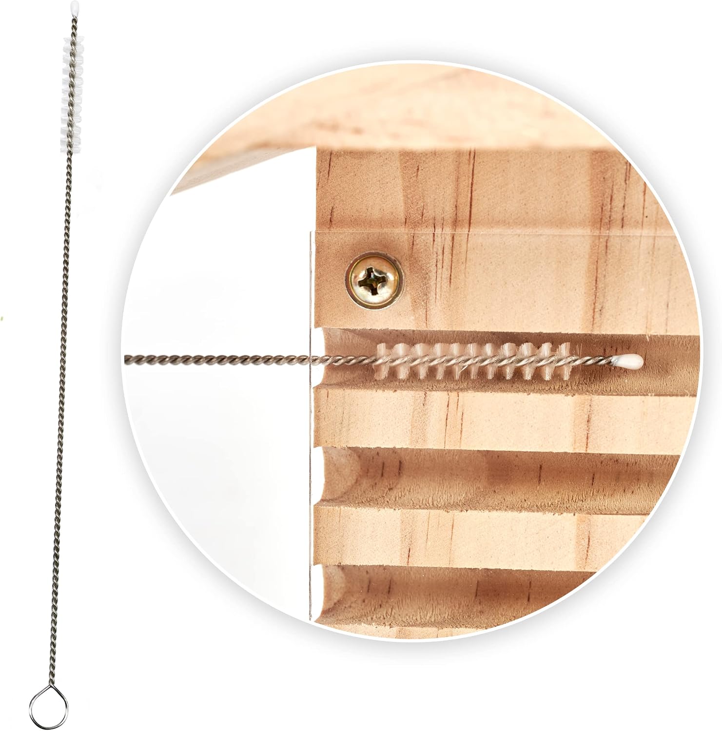Rivajam Native Bee Observatory | Mason Bee Houses for Pollinating Bees | Pollinator Bee Houses for the Garden Lover