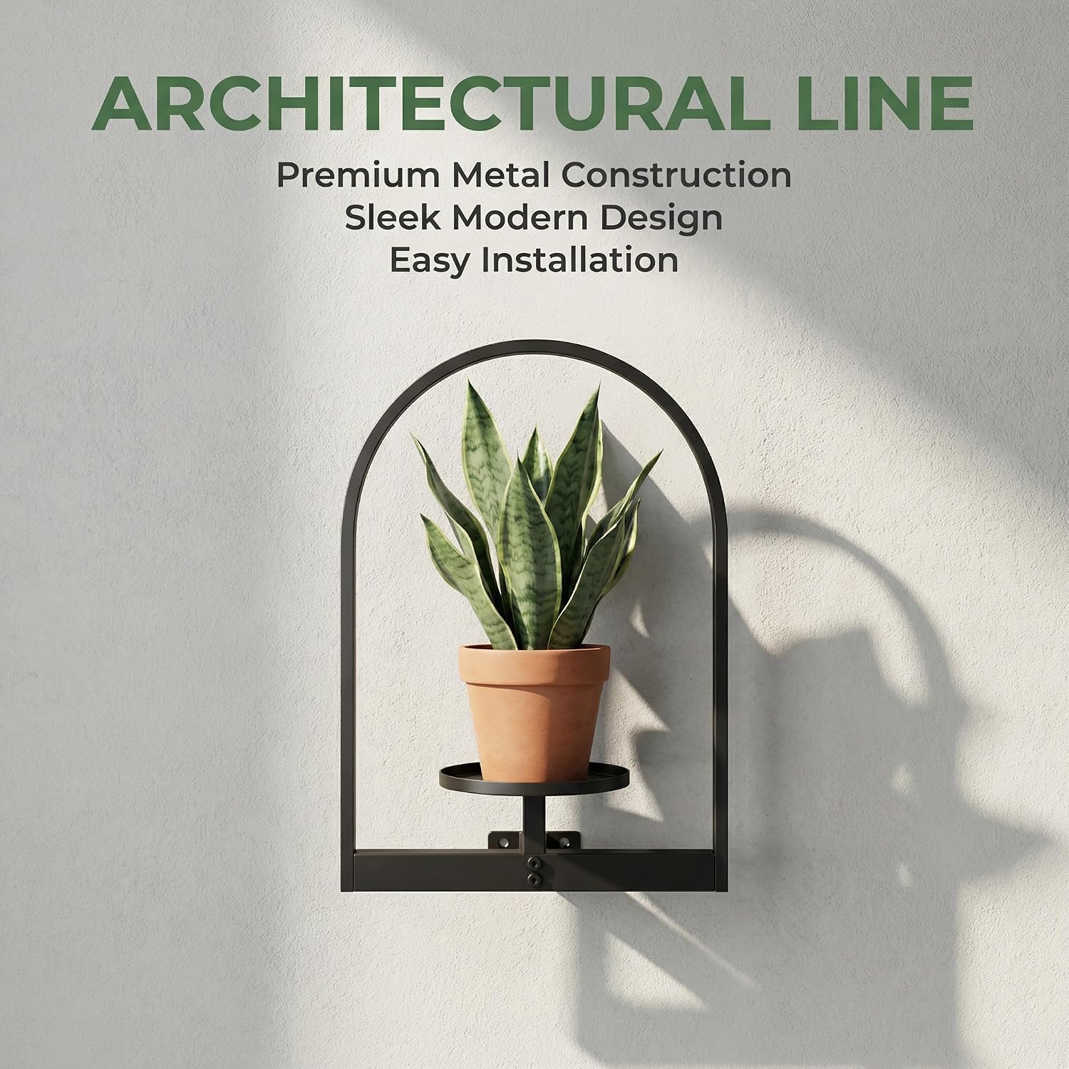 2 Pack Plant Stand Indoor Outdoor Hanging Planters for Indoor Plants Wall Plant Holder for Indoor Plants Plant Frames