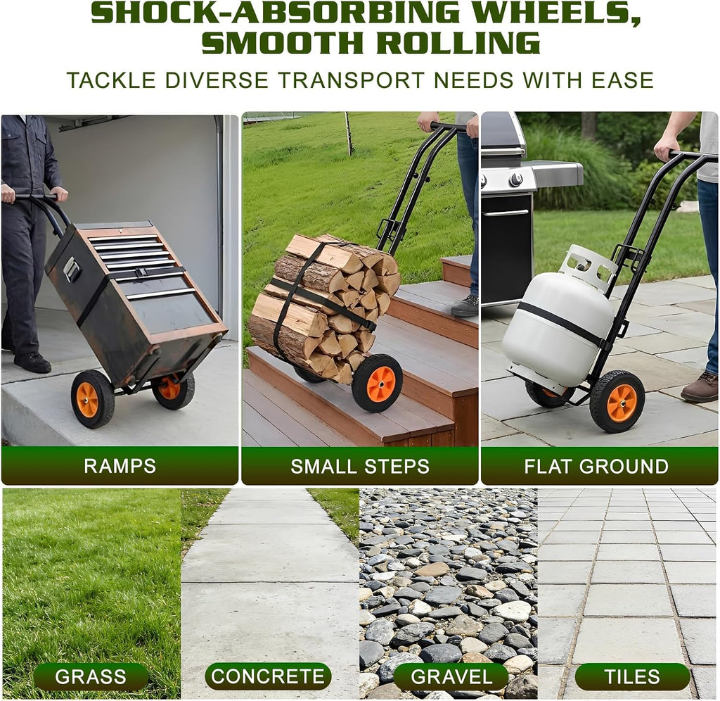 Housolution Plant Caddy with Wheels, Heavy Duty Plant Dolly for Big Pots | Plant Mover with Adjustable Grabbing Arm and