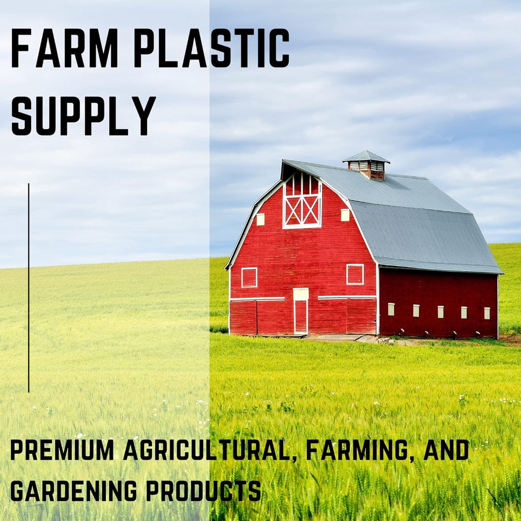 Farm Plastic Supply - 3.2oz Premium Landscape Fabric Heavy Duty - (4' x 300') - Woven Landscaping Fabric, Ground Cover