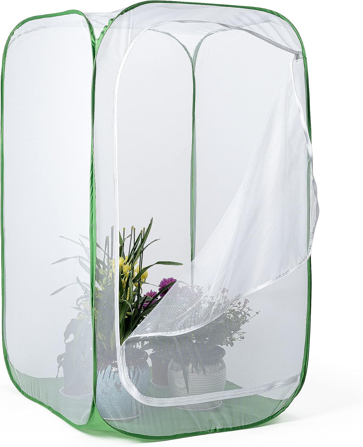 36" Outdoor Mesh Plant Enclosure, Plant Cover for Pests, Bird and Pest Protection Guard for Fruit, Vegetables, Flowers