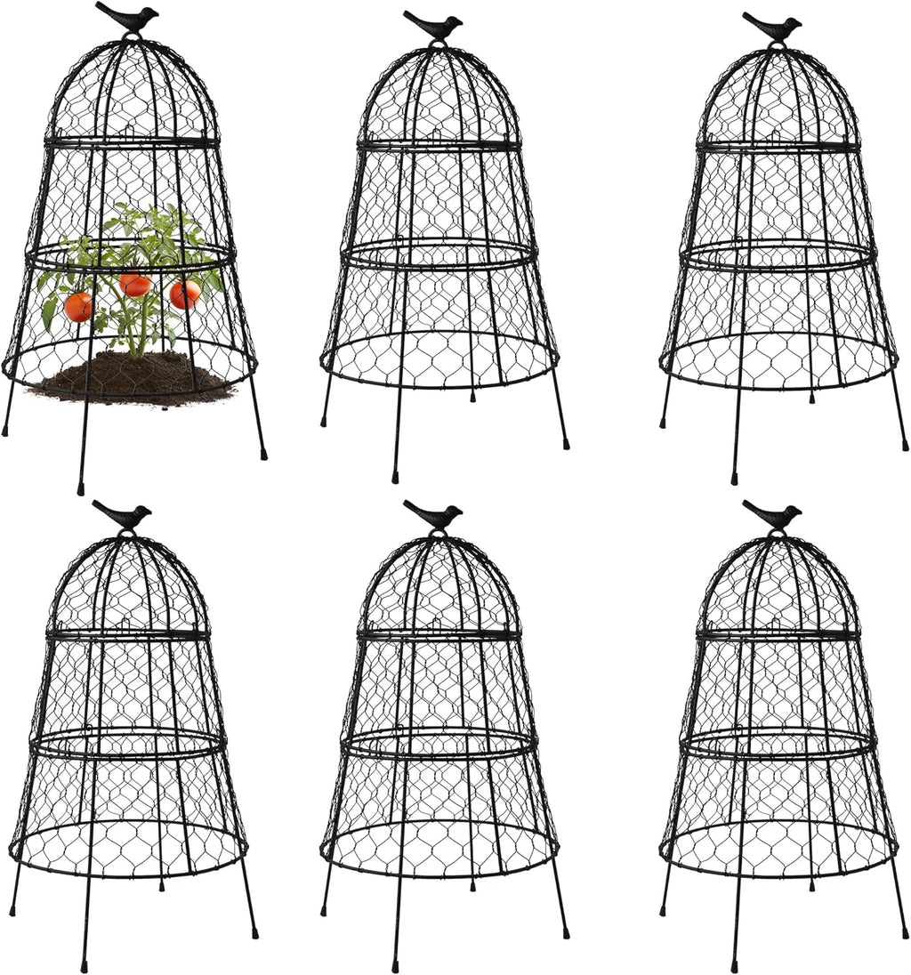 EBaokuup 10 Pack 3 Inch Clear Plant Nursery Pots with Humidity Domes