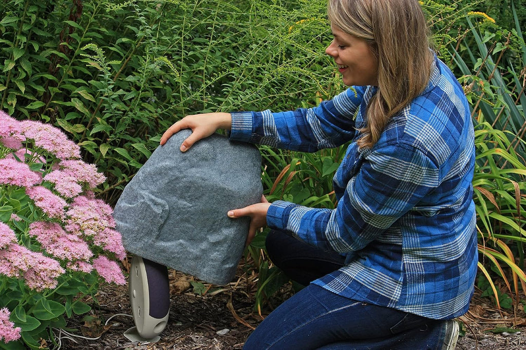 Emsco Group 2187 Landscape Rock - Natural Granite Appearance -Small -Lightweight - Easy to Install | Natural Granite