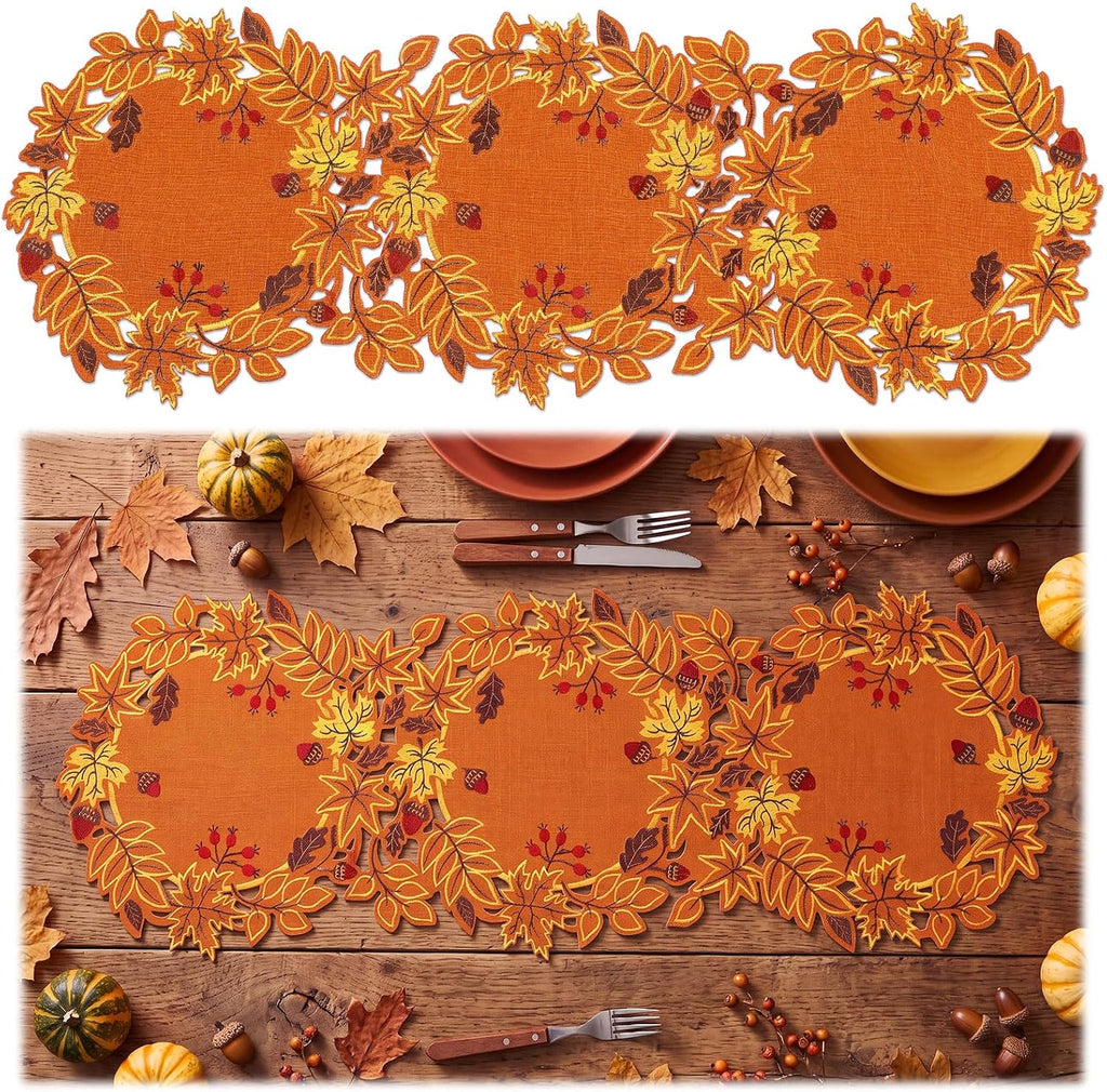 Artoid Mode 210 GSM Fall Table Runner Home Party Decor 13x120 Inch
