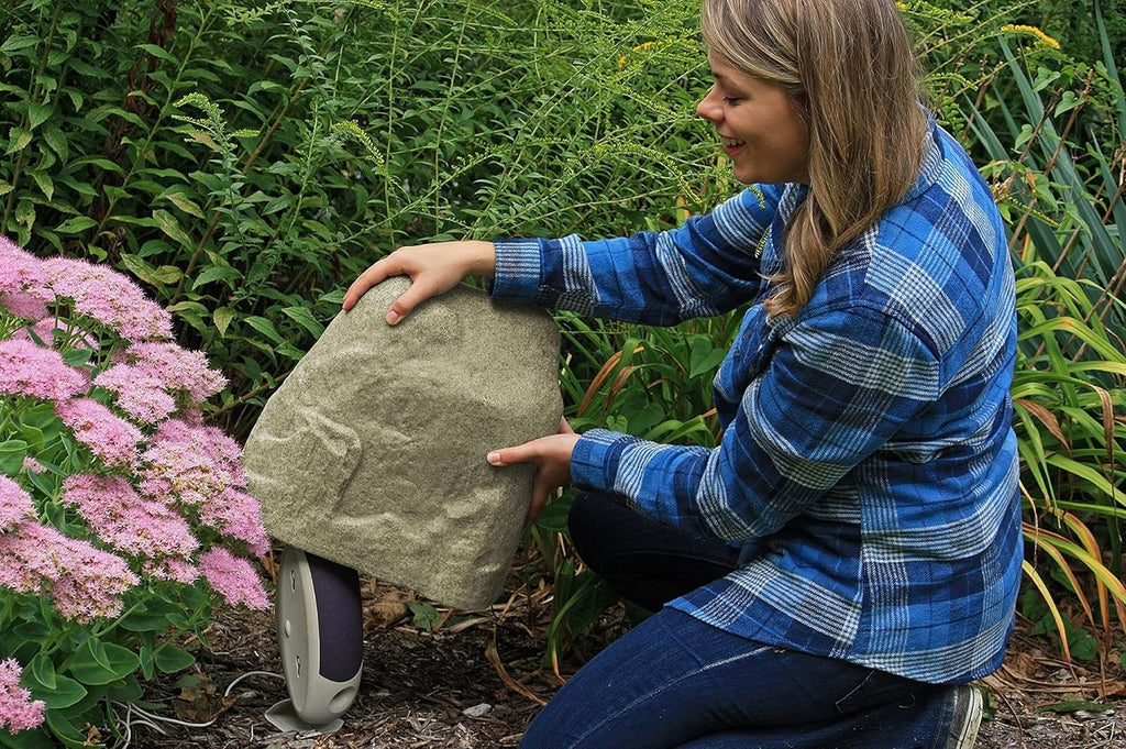 Emsco Group Landscape Rock – Natural Sandstone Appearance – Small – Lightweight – Easy to Install | Sandstone, Small