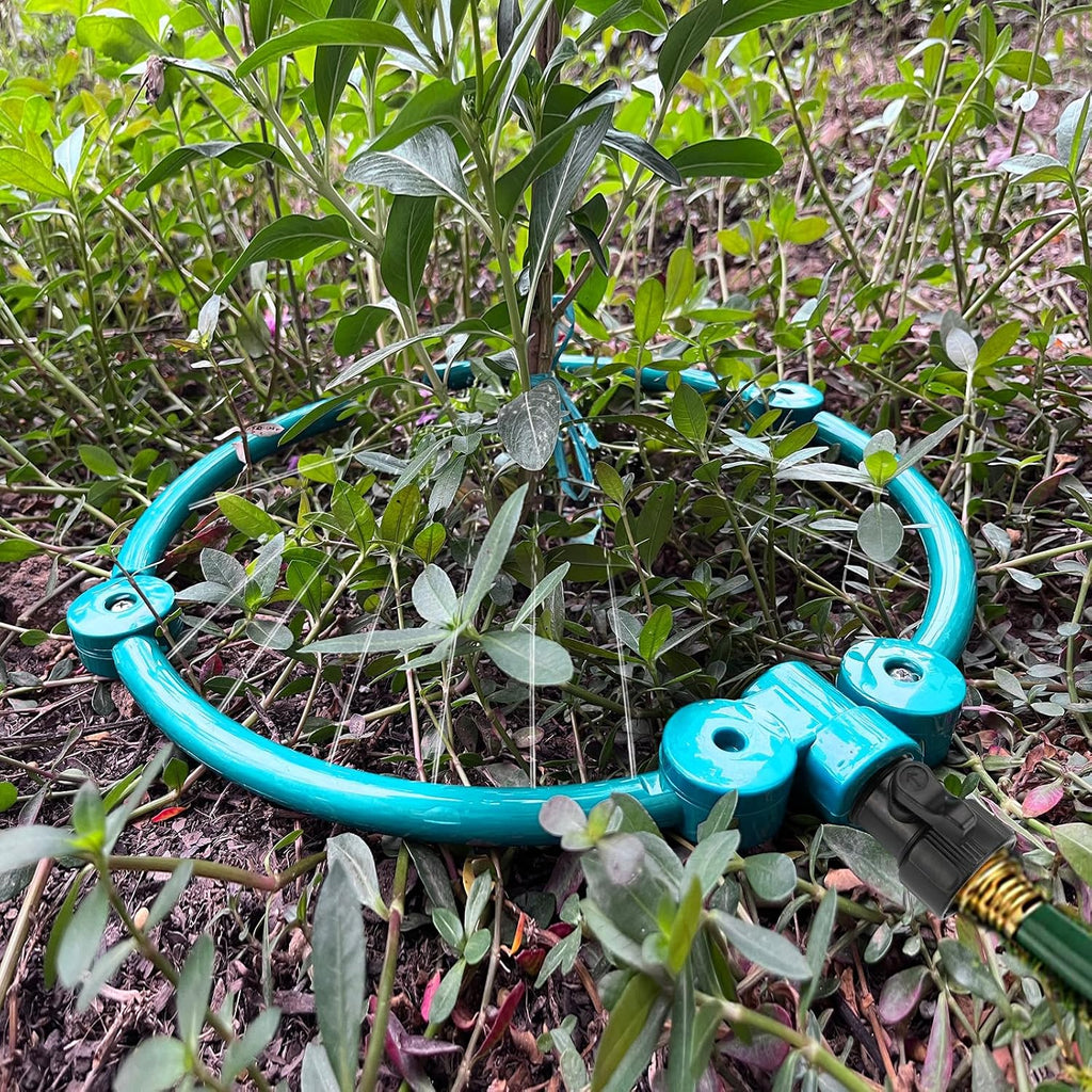 360° Tree Water System Tree Watering Ring Garden Irrigation System 2PCS | Flower Sprinkler Watering Circle for New Tree