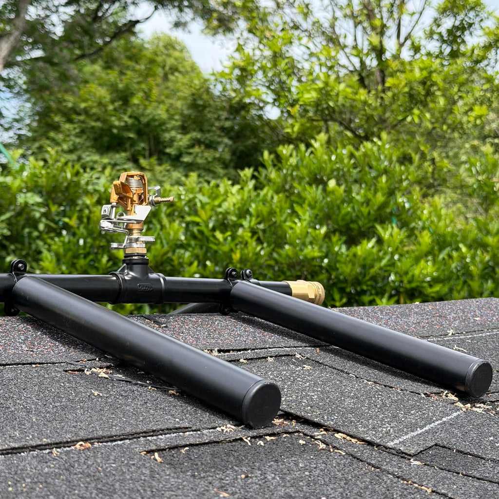 Roof Sprinkler System for Wildfire Defense – Roof Top Sprinklers Protect Homes from Embers, Sparks, and Heat | Outdoor