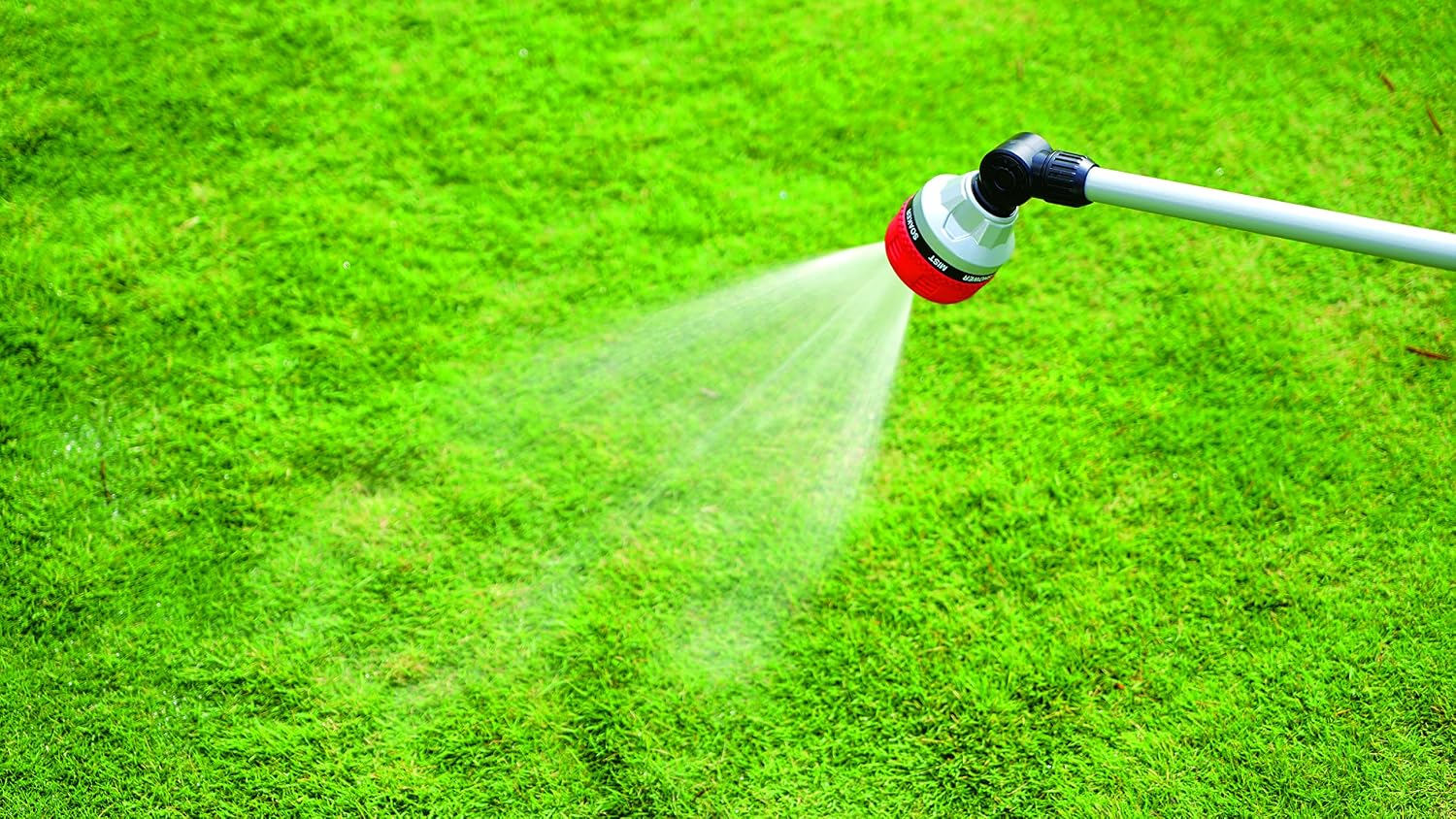 Eden 96618 Metal Thumb-Control 7-Pattern 33 in. Watering Wand | Heavy-Duty Water Sprayer for Hanging Plants, Gardens &