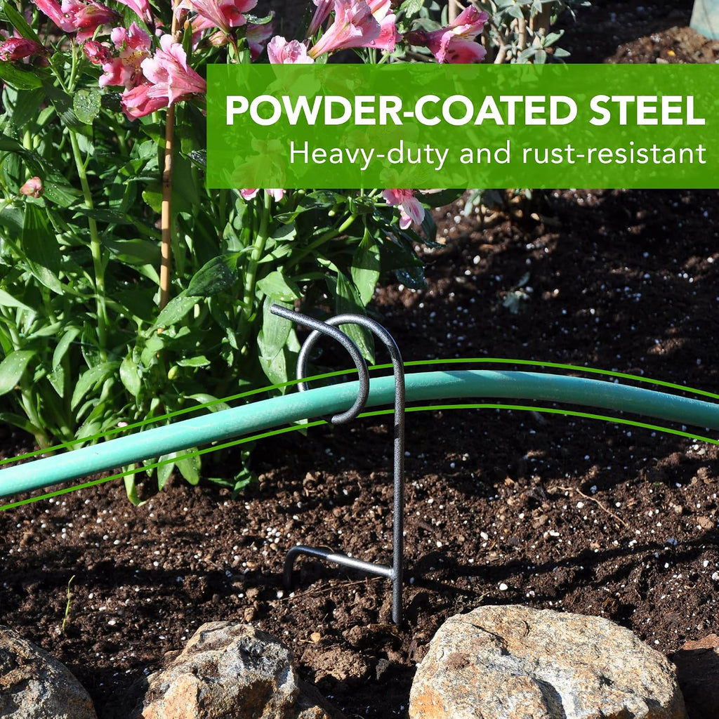 Yard Butler Plant-Saving Hose Guide, 17.5 Inch Garden Stake, 3 Pack | Heavy Duty 17.5 Inch Plant Protector Garden