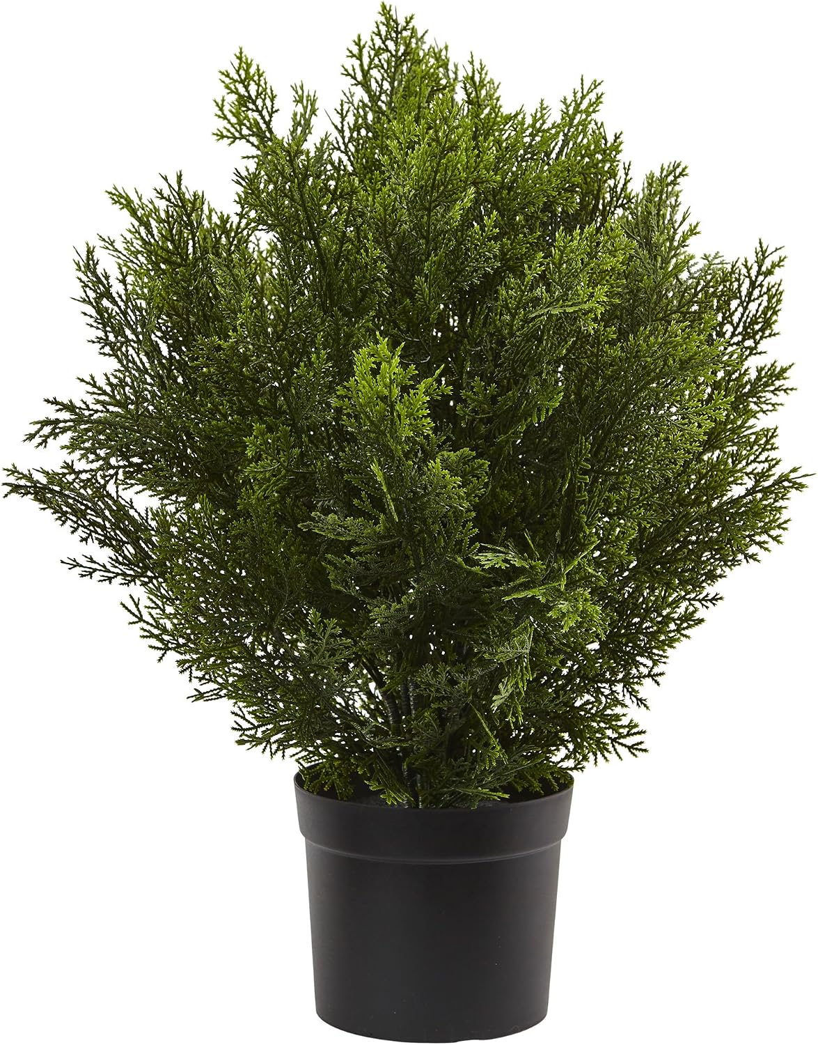 Factory Direct Craft Weather Resistant Artificial Variegated Holly and Berry Bush - Fake Holly for Indoor and Outdoor Christmas Arrangements and Holiday Decorating (18 Inches High)