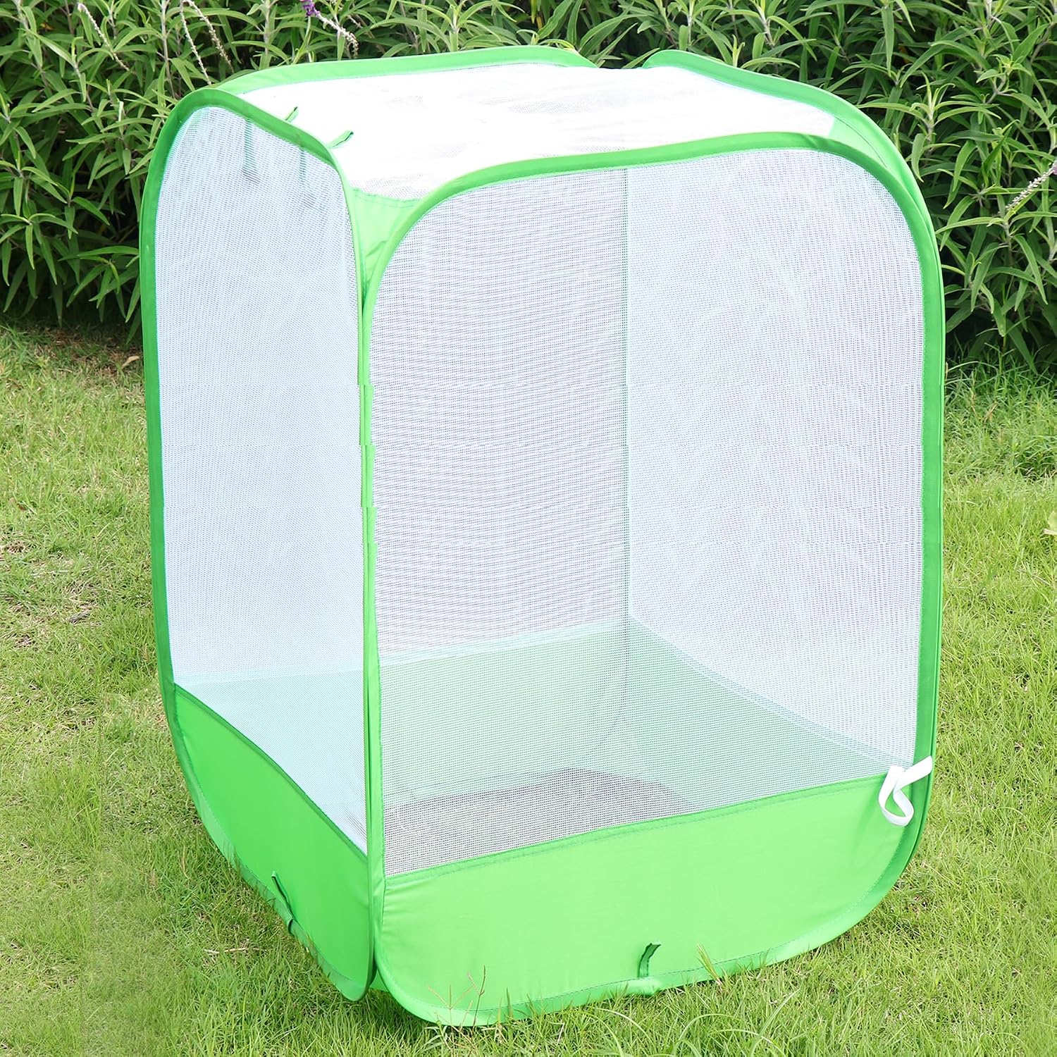 36" Large Mesh Plant Cover for Outdoor, Plant Netting Protector Garden Enclosure Cloche for Fruit, Vegetables
